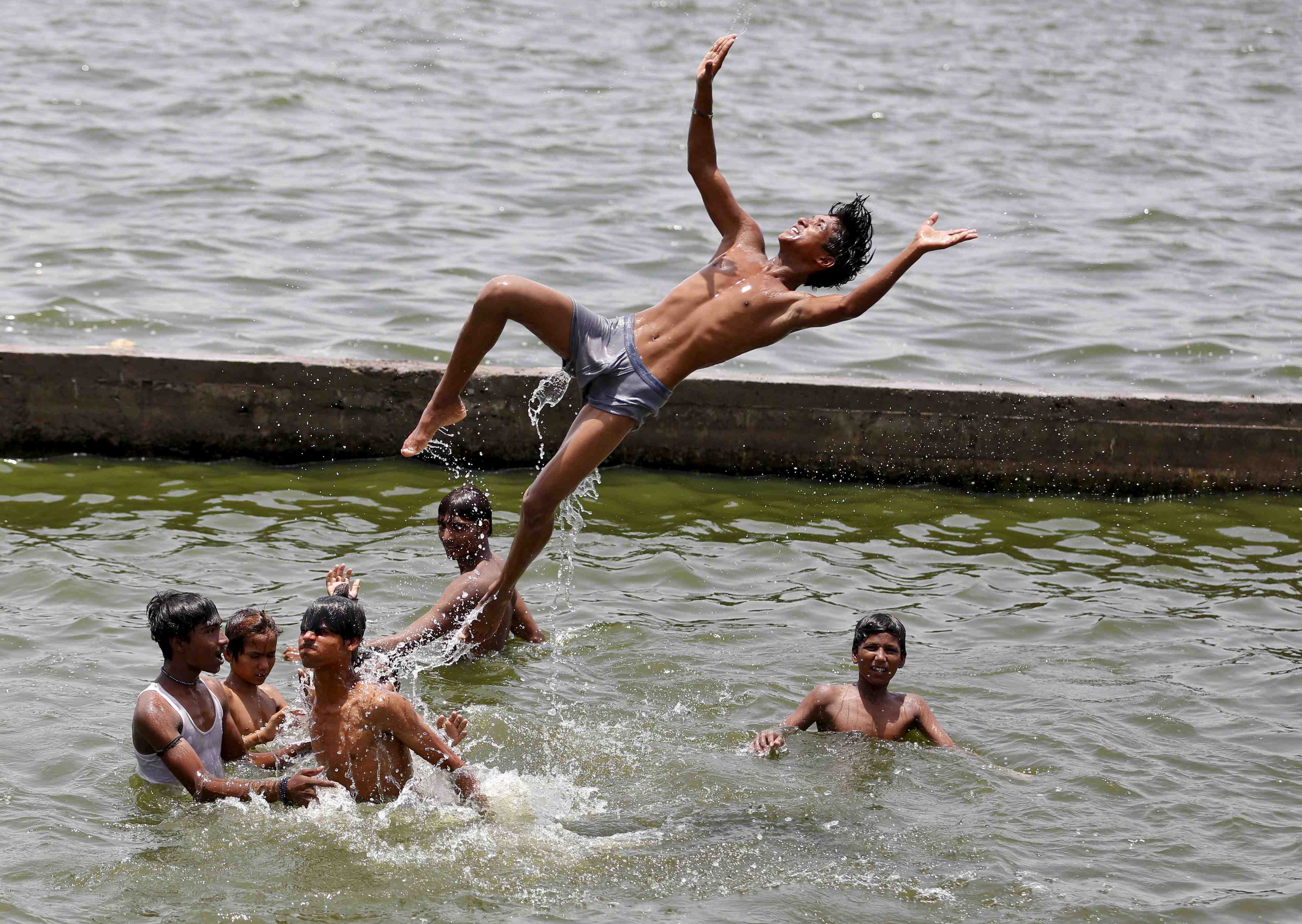 Canicule meurtriere en inde
