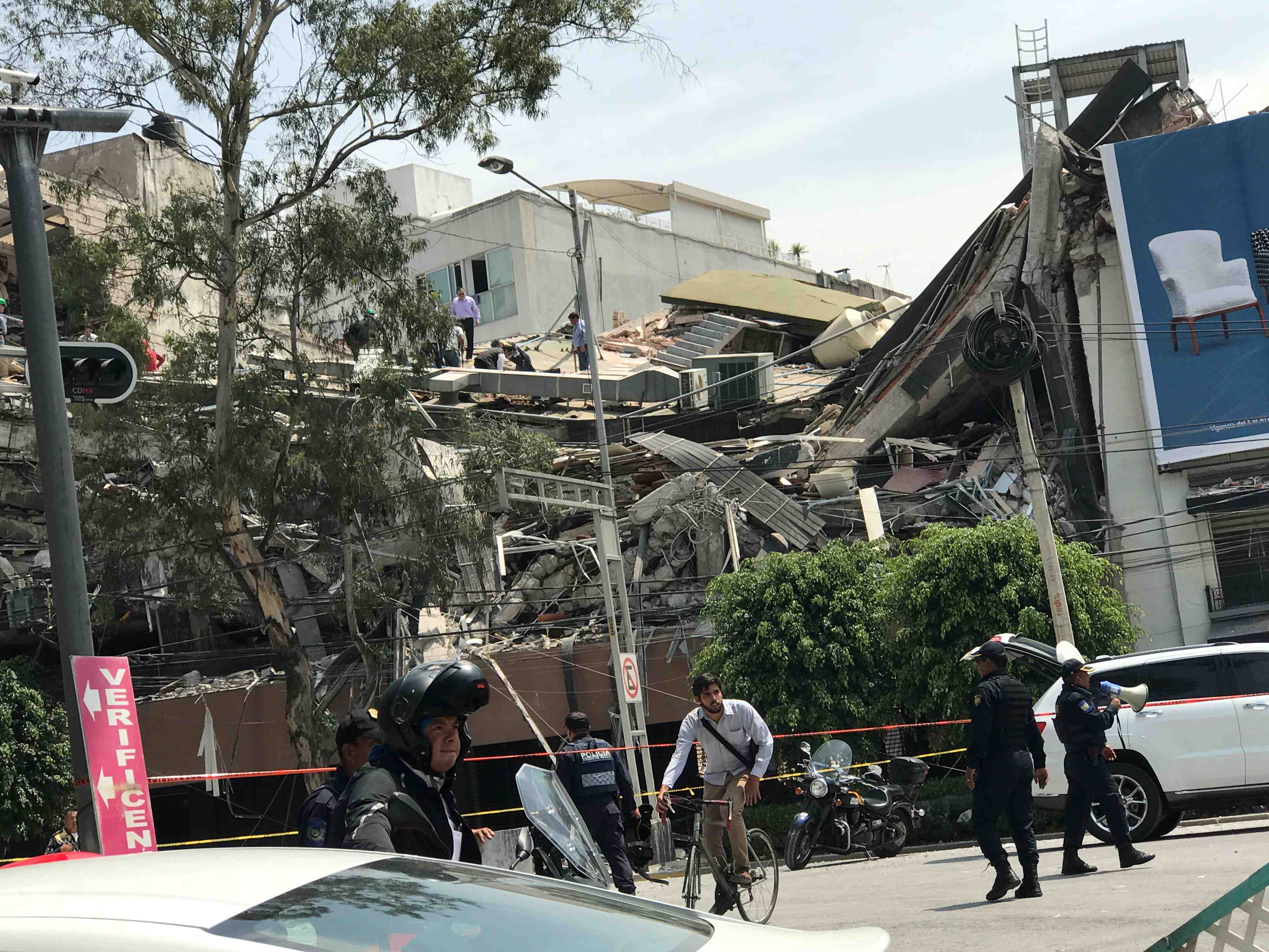 Violent seisme dans le sud du mexique