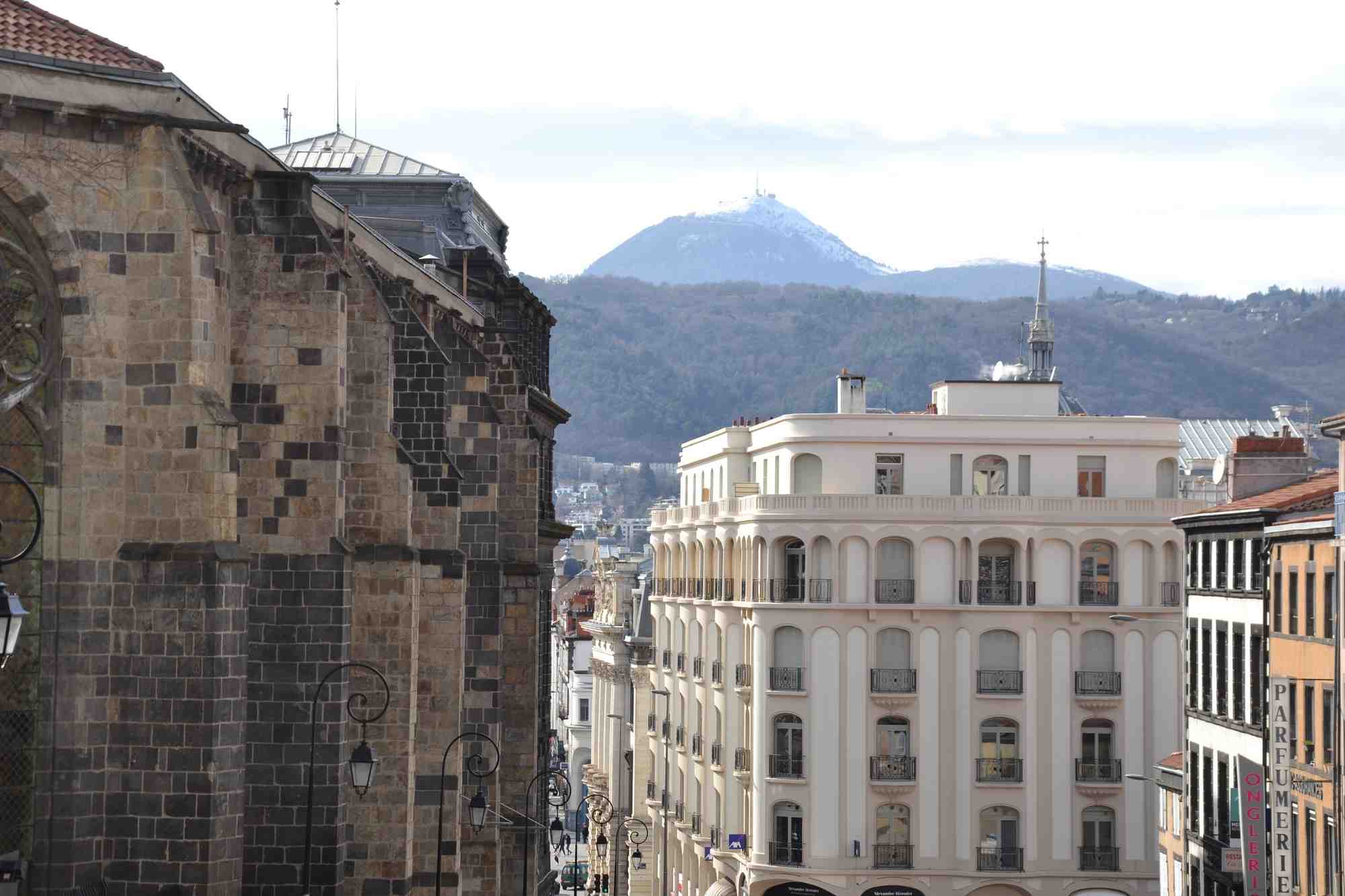 Vu de Clermont-Ferrand