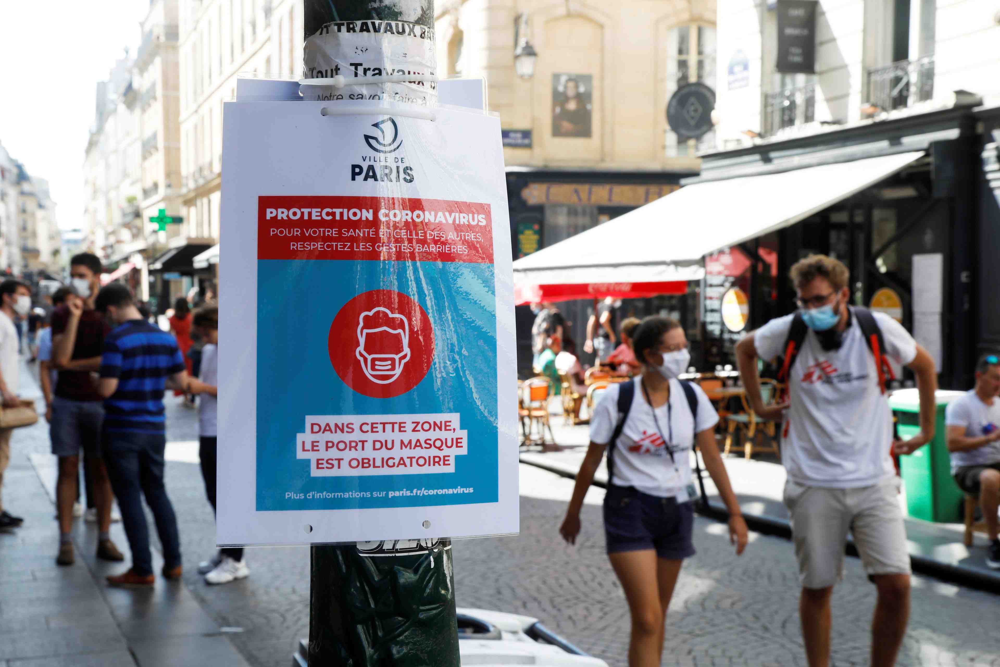 La france a enregistre 2.669 contaminations de plus au coronavirus en 24 heures
