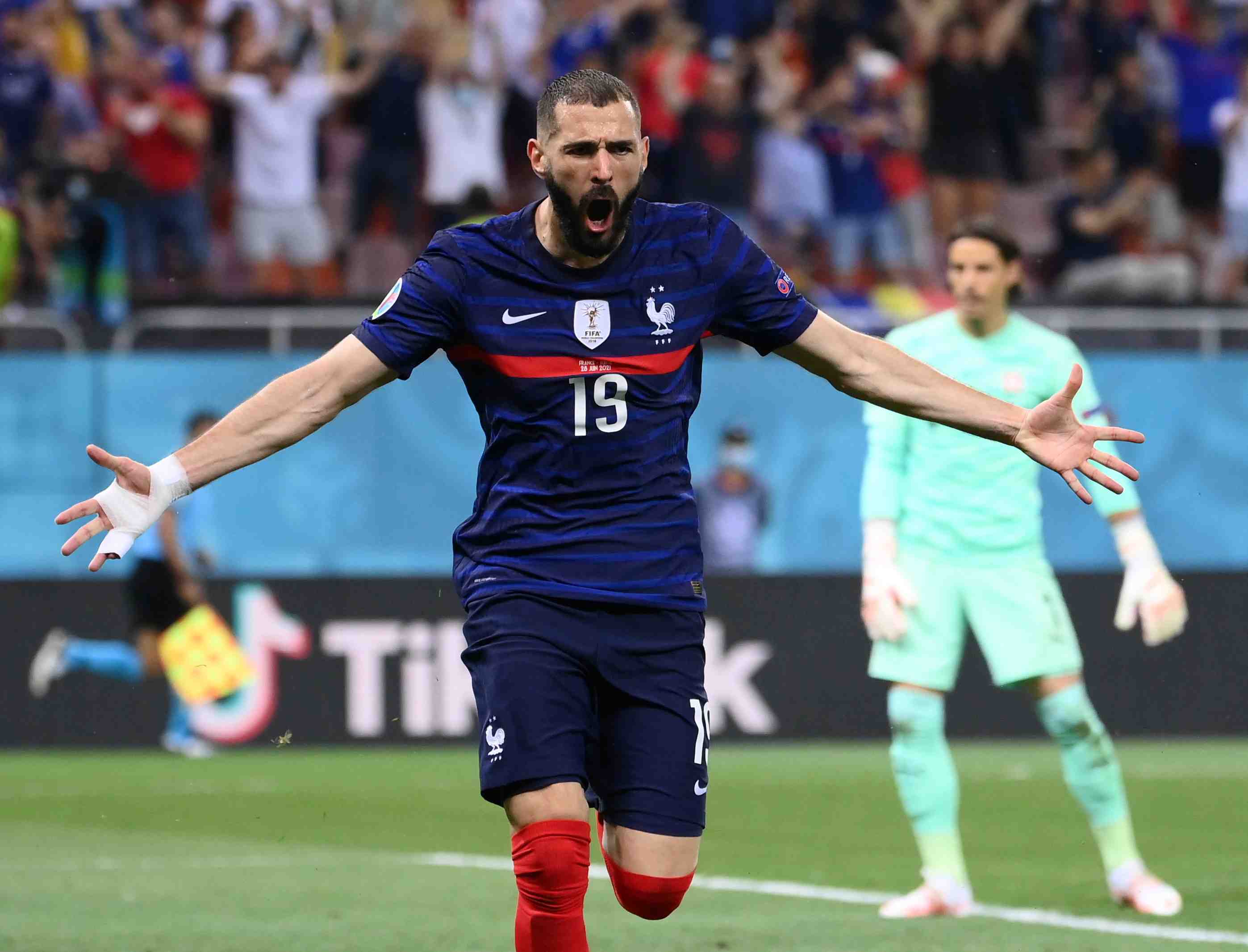 Karim benzema atteint par le covid-19