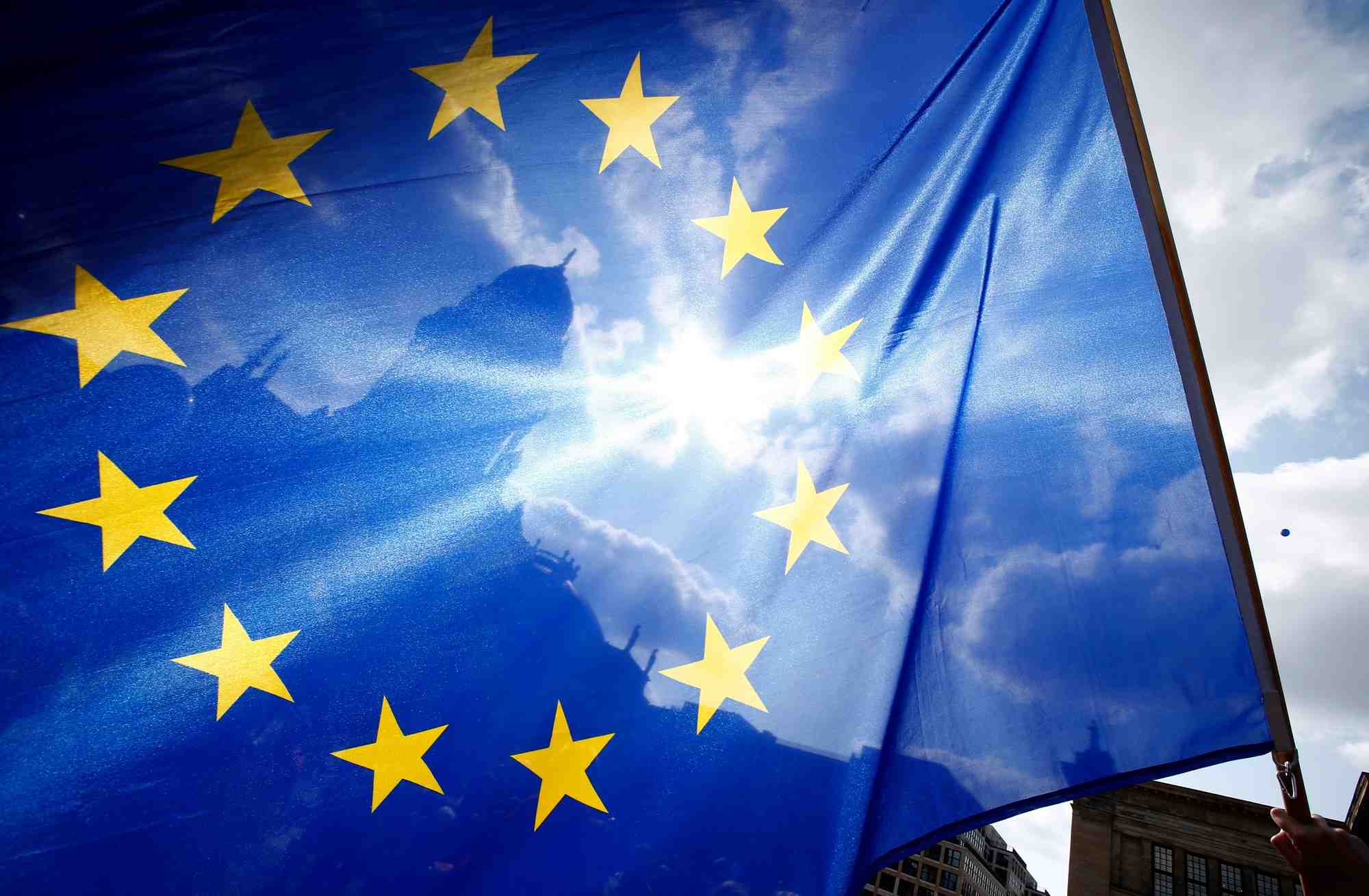 Drapeau de l'union europeenne