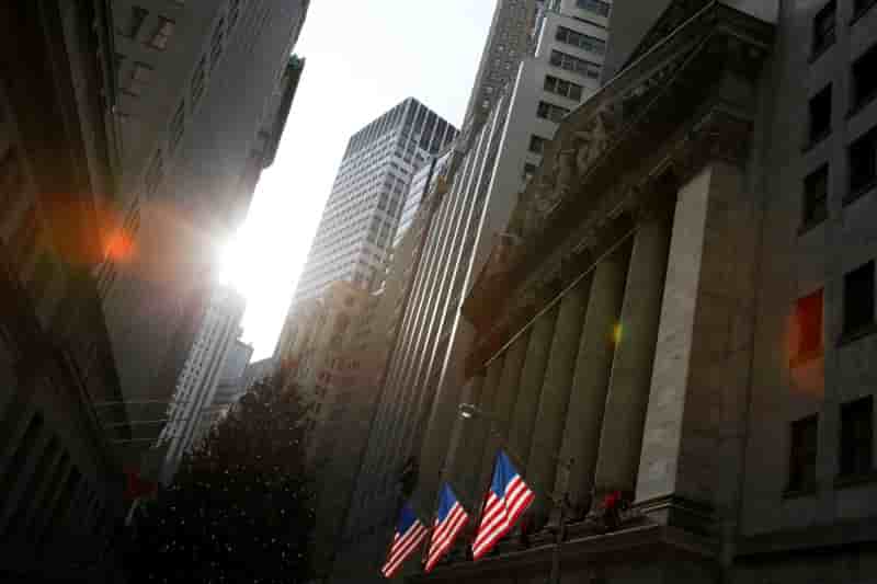 La bourse de new york termine en baisse