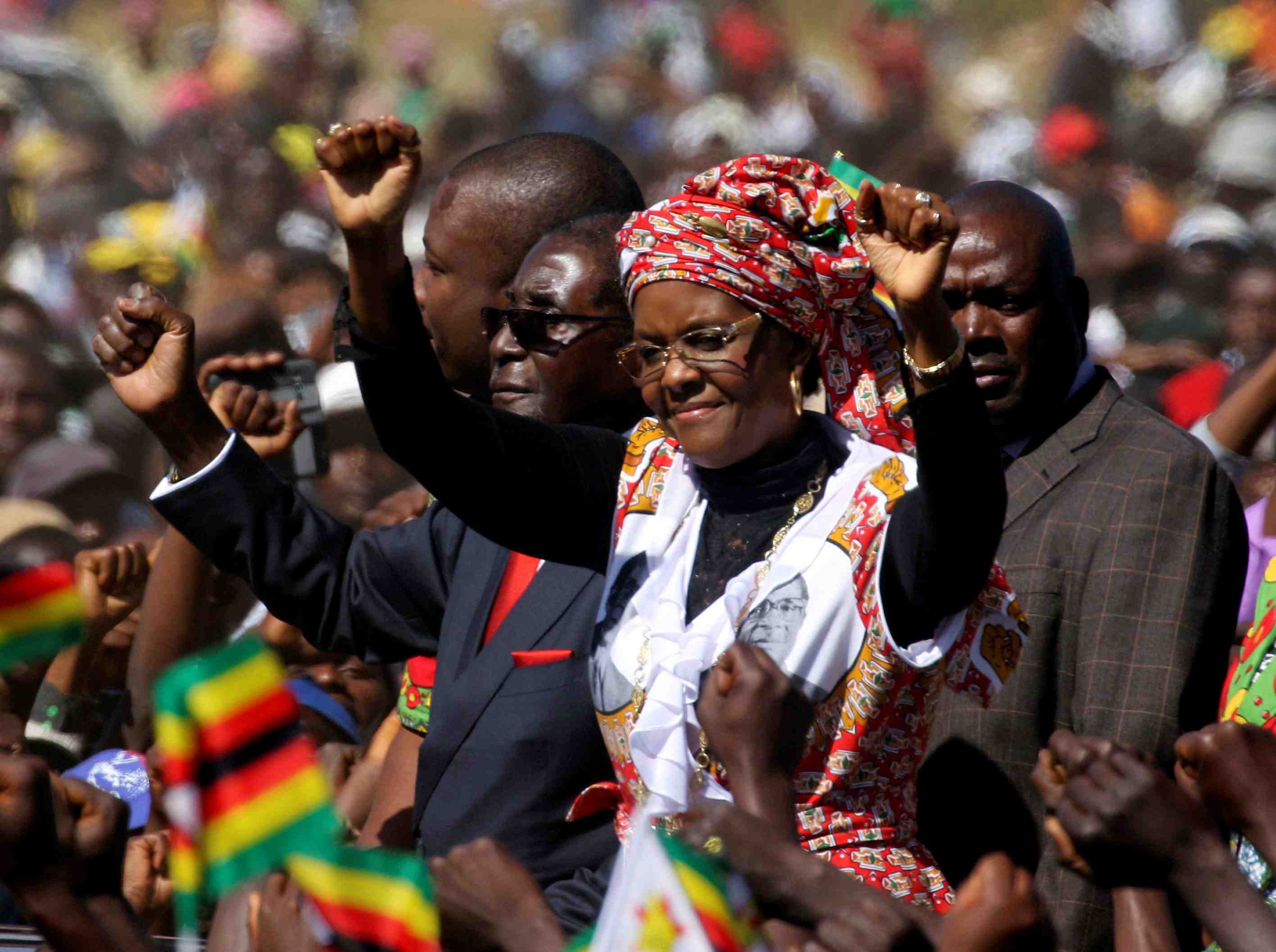 Grace mugabe absente d'un sommet regional en afrique du sud