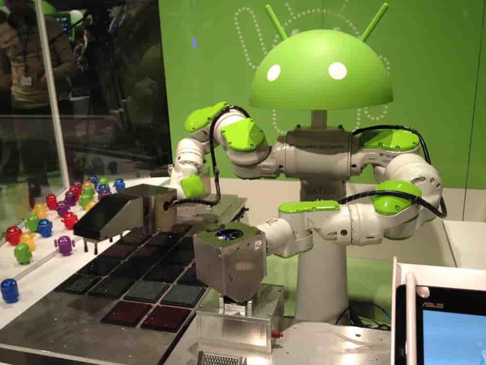 Robot coque Android