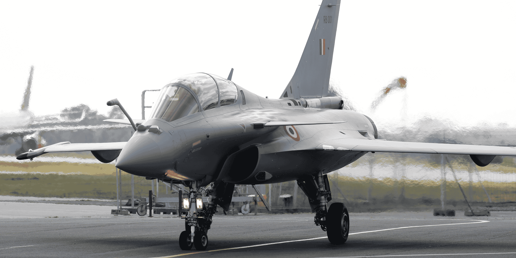Les cinq premiers rafale acquis par l'inde ont decolle de merignac