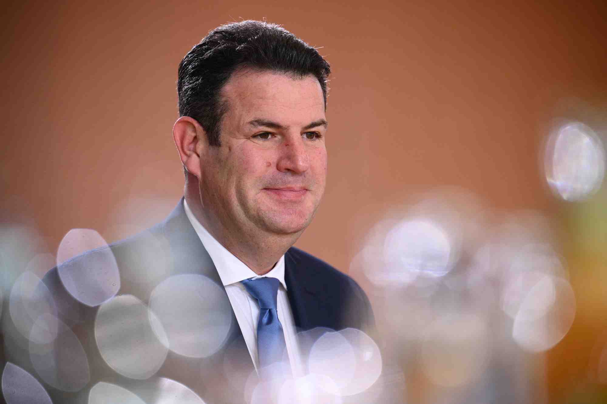 Photo du ministre allemand du travail, hubertus heil