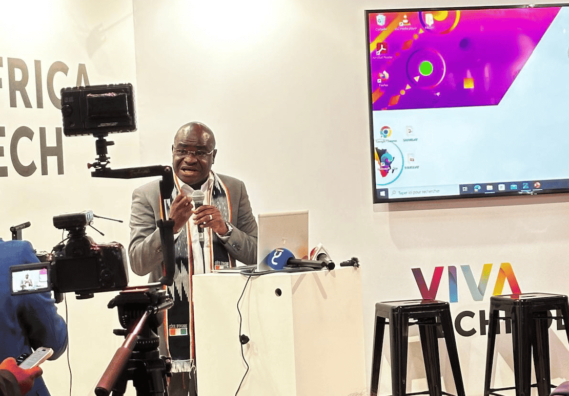 Présent à Vivatech, Ibrahim Kalil Konaté, ministre de Transition numérique et de la digitalisation, a accompagné une délégation de startups ivoiriennes