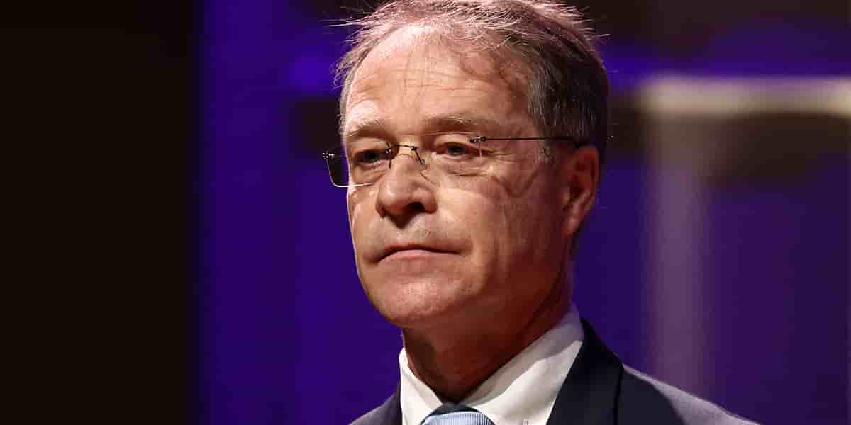 Le dirigeant syndical français de la CPME, François Asselin au siège syndical du MEDEF à Paris, France, le 20 juin 2024.