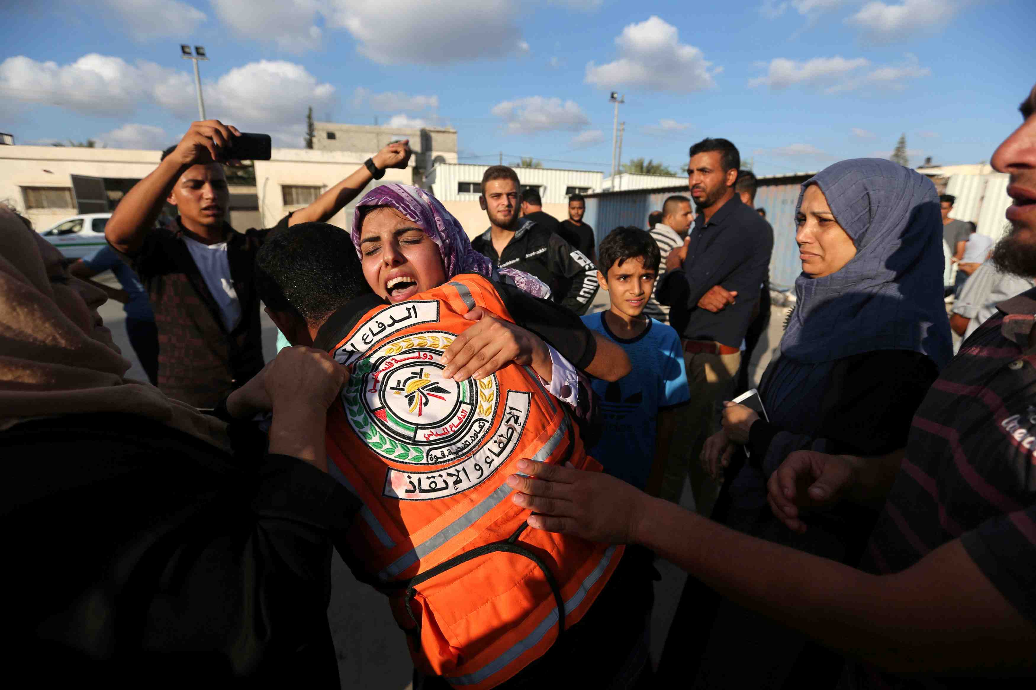 Violences a la frontiere israel-gaza