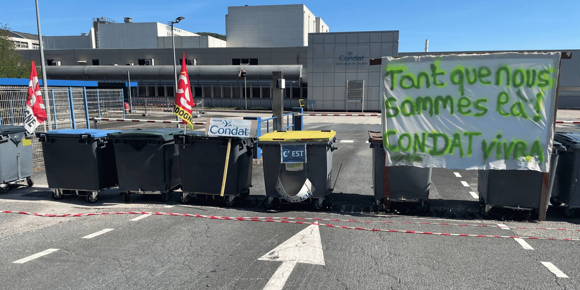 Le blocage des Papeteries Condat en Dordogne, à l'arrêt depuis fin août, a été levé mercredi 13 septembre.