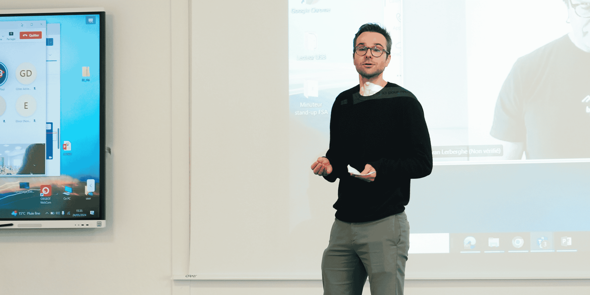 Pour Arnaud Boujut, enseignant chercheur à 3iL Havae, « il y a de gros enjeux en termes de souveraineté des systèmes de santé » d'où la nécessité de former des ingénieurs en e-santé pour répondre à un marché en forte croissance. (Crédit : 3iL Ingénieurs)