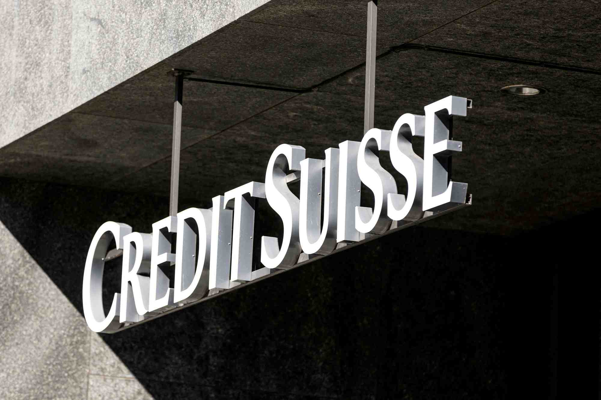 Le logo de credit suisse