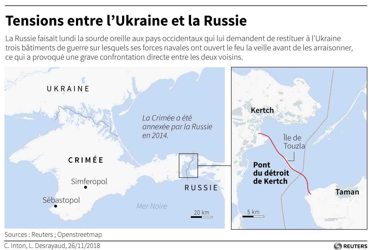 Ukraine: la loi martiale peut provoquer une escalade, dit le kremlin