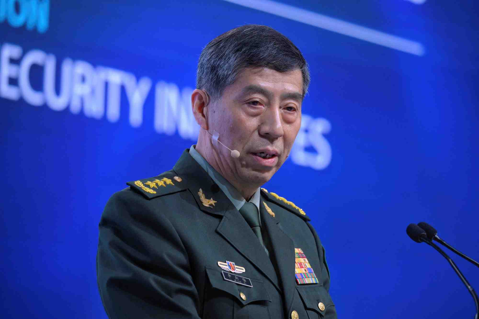 Photo du ministre chinois de la defense, li shangfu