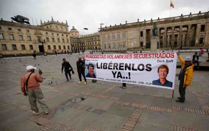 Deux journalistes neerlandais enleves en colombie bientot libres