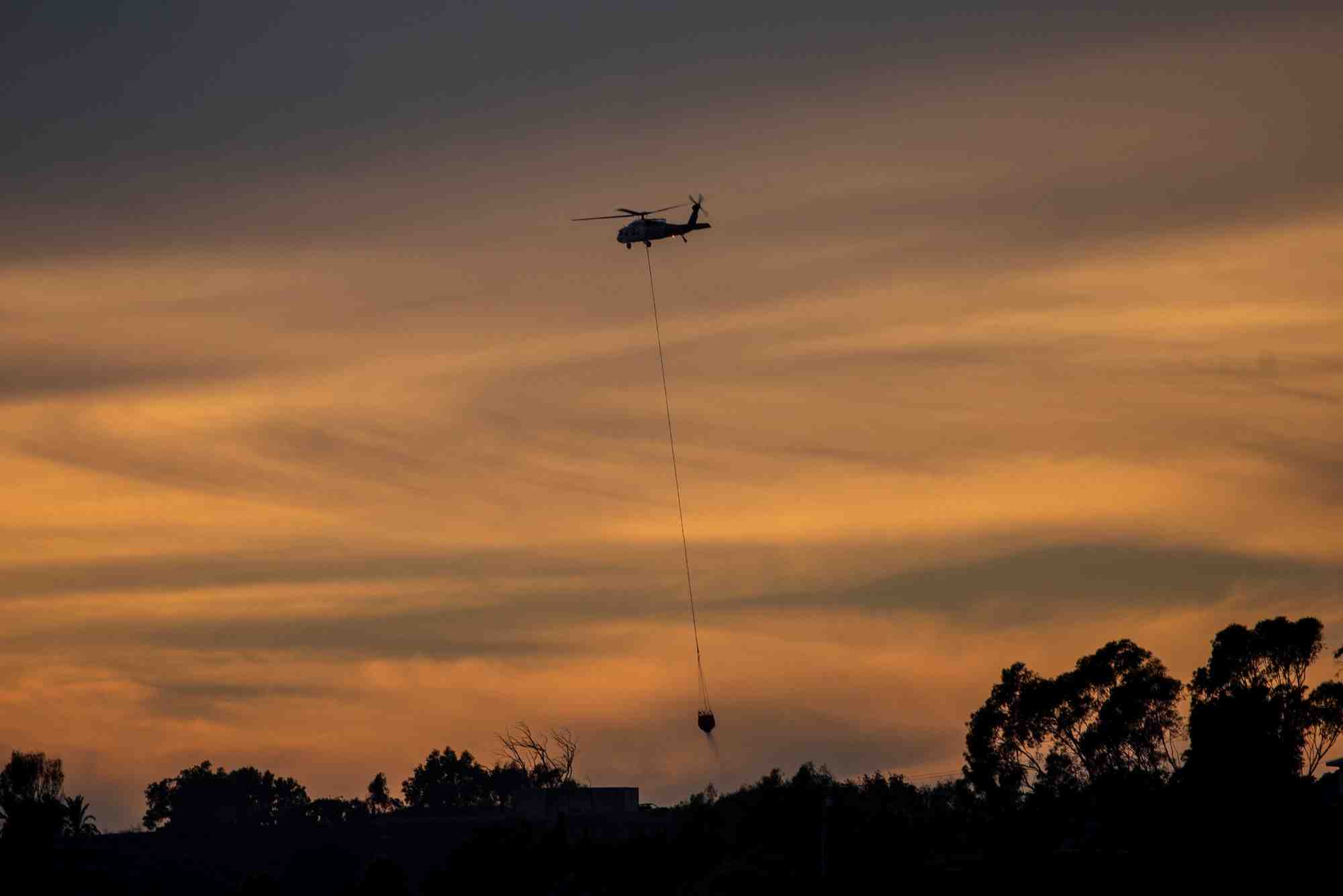 L'incendie franklin brule a malibu