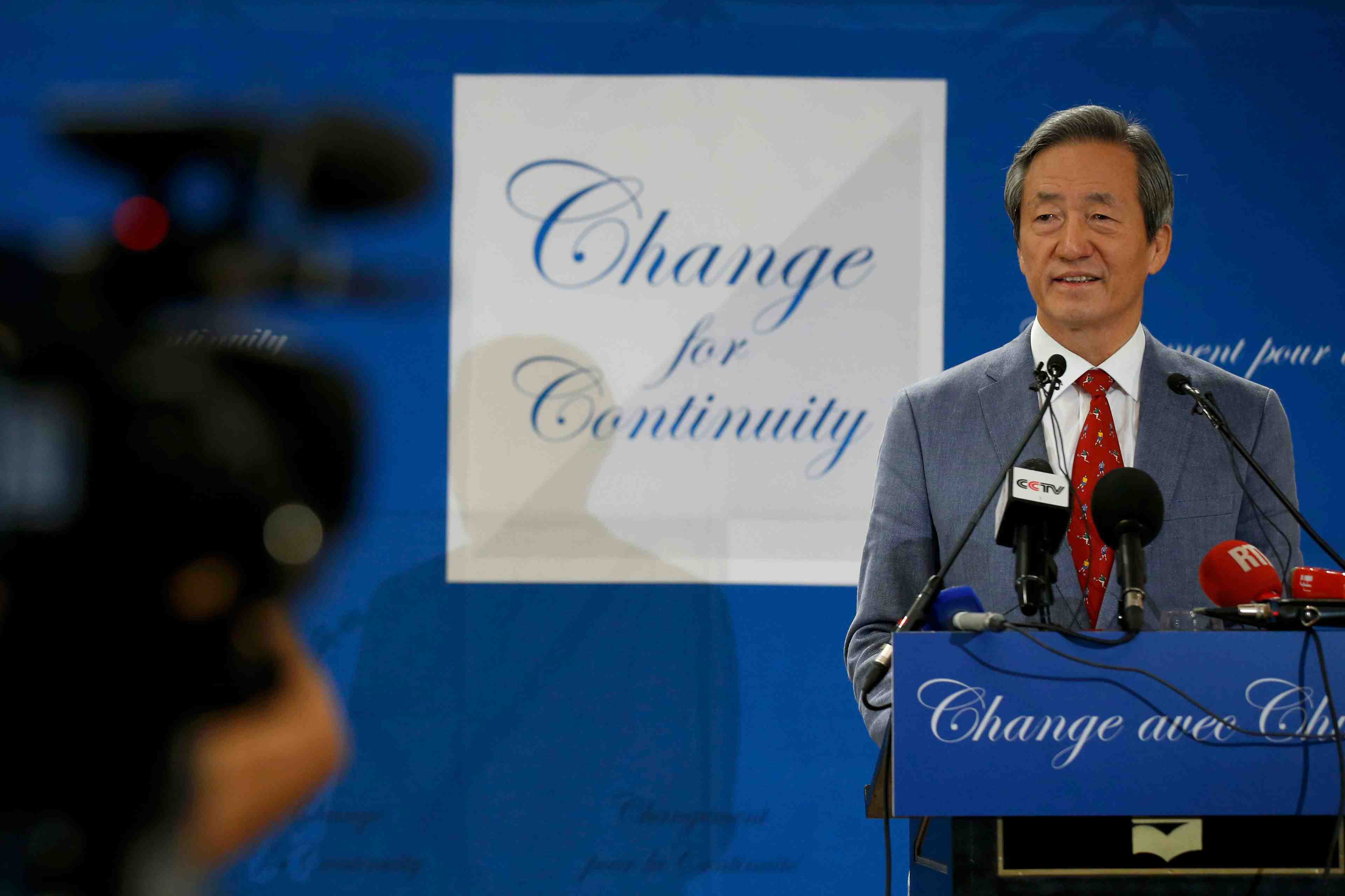 Chung mong-joon officialise sa candidature a la presidence de la fifa
