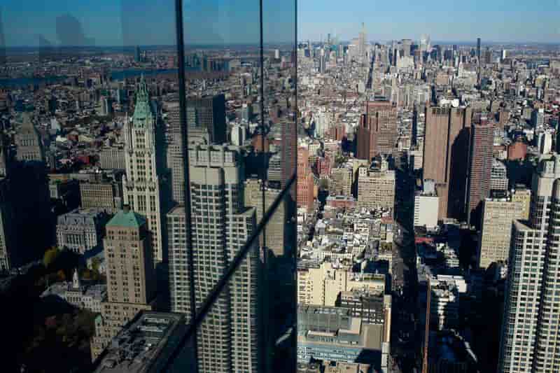 Ouverture de la 1ère tour du World Trade Center à Ground Zero