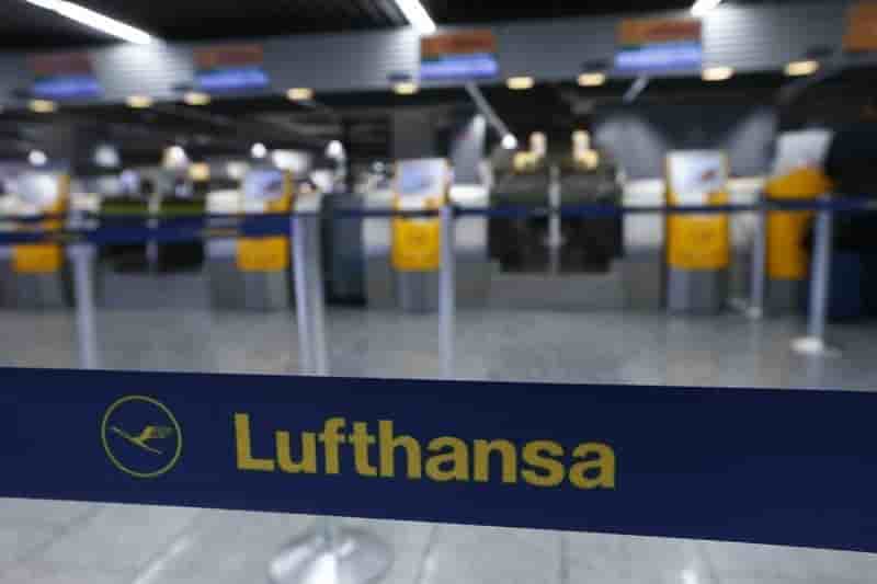 Lufthansa annulera 929 vols lundi a cause de la greve