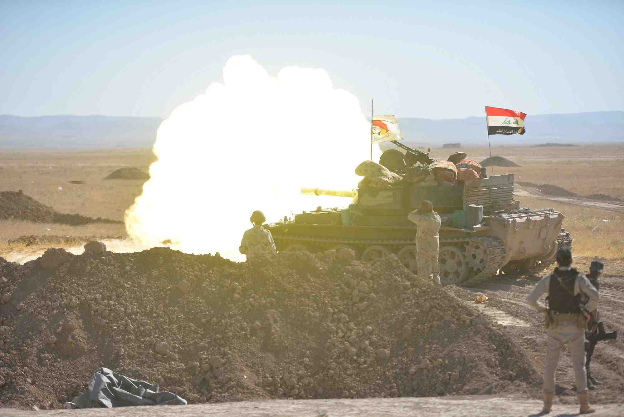 Des unites irakiennes penetrent dans la ville de tal afar