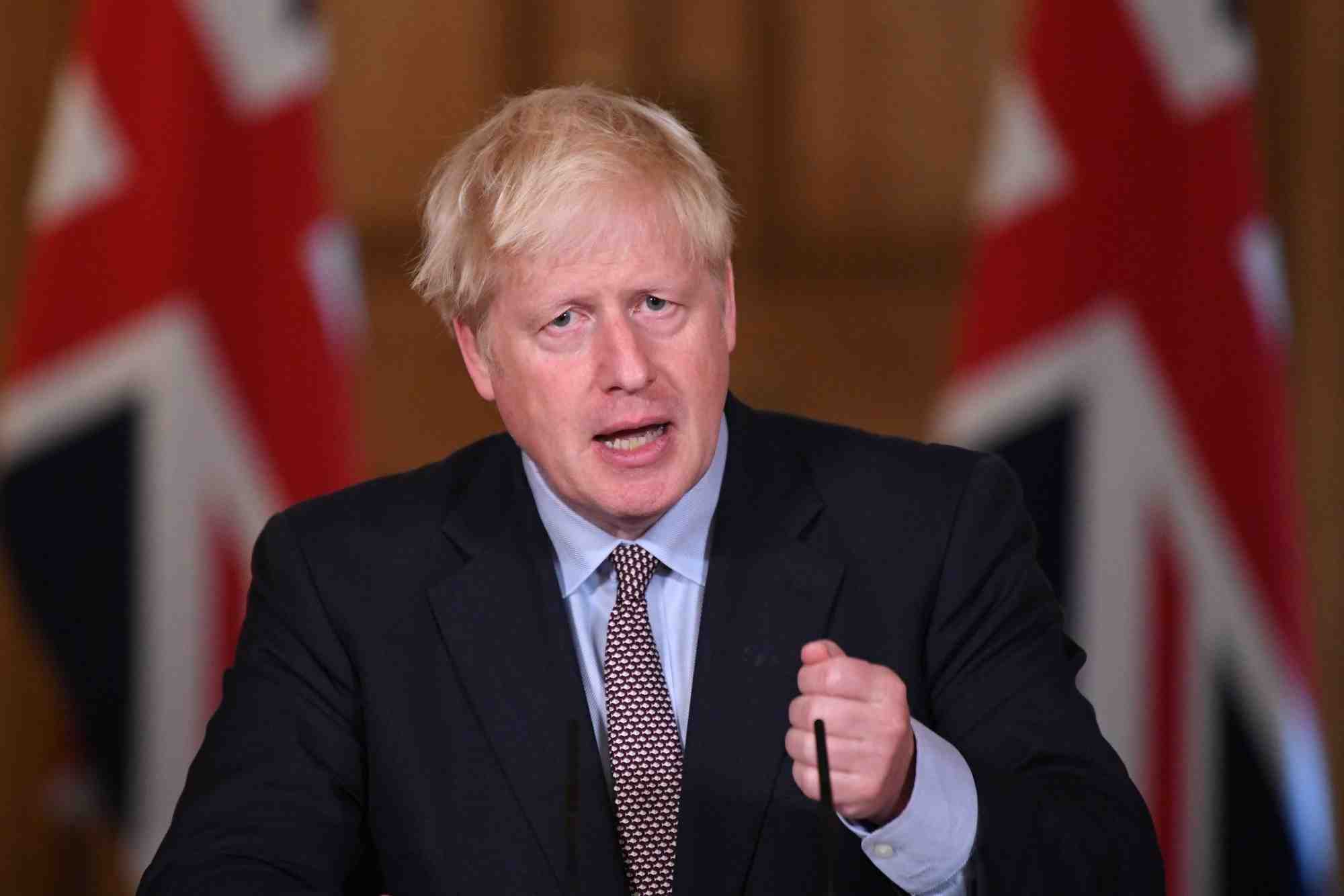Gb: boris johnson accuse l'ue de menacer d'un blocus alimentaire