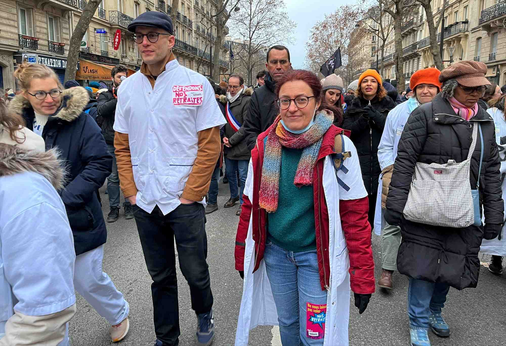Greve nationale en france contre la reforme des retraites