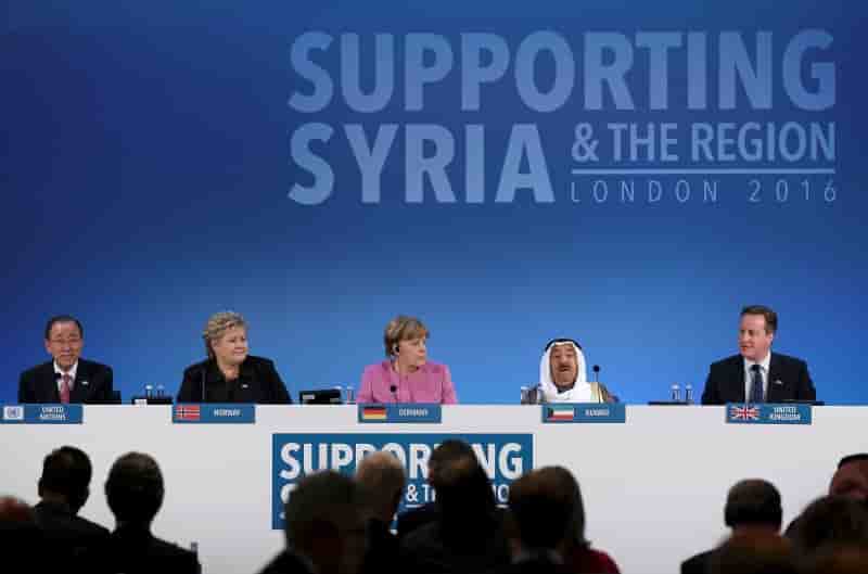 Plusieurs milliards d'aide obtenus pour les syriens lors de la conference de pays donateurs