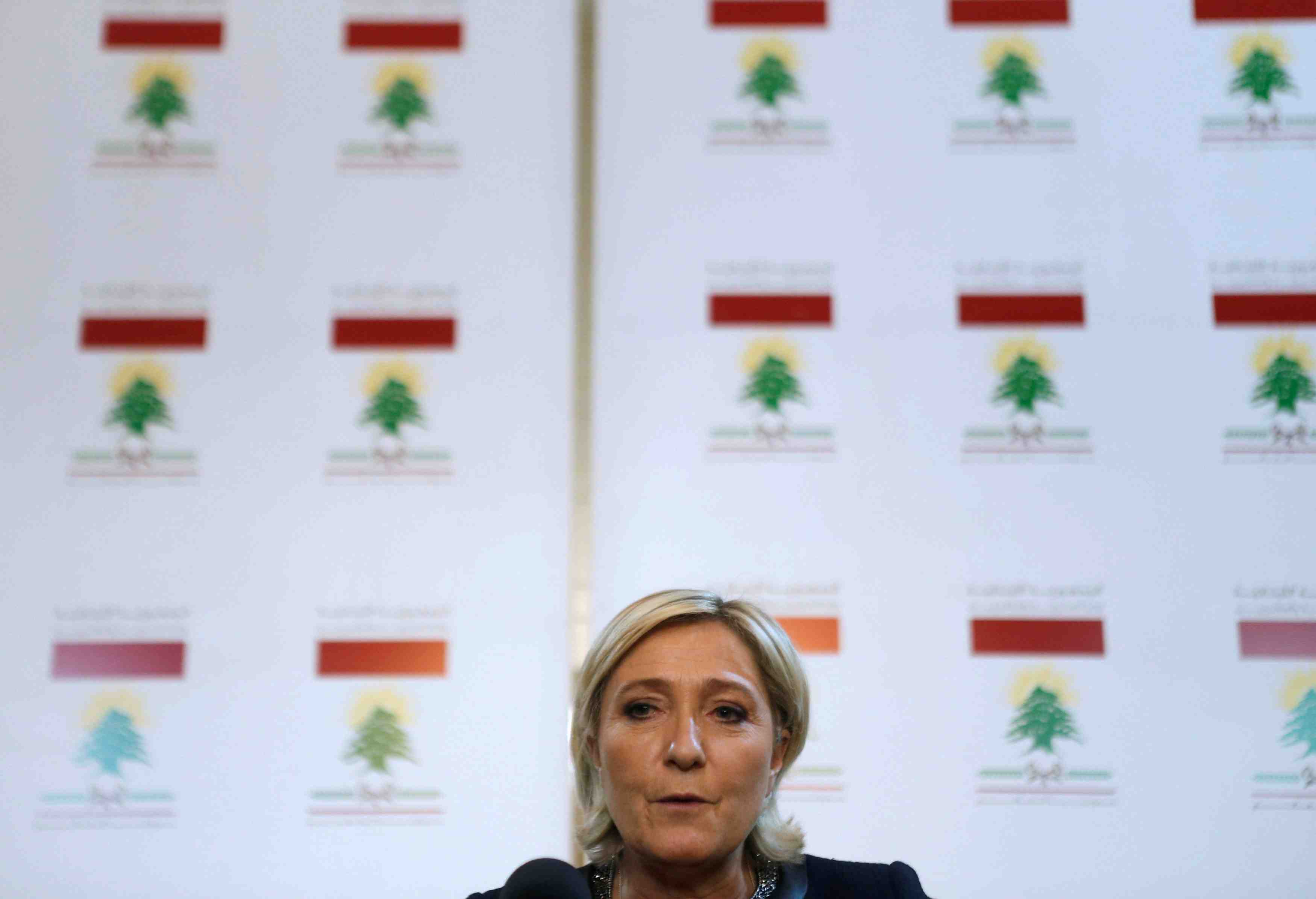 L'accueil ambivalent du monde politique libanais a le pen