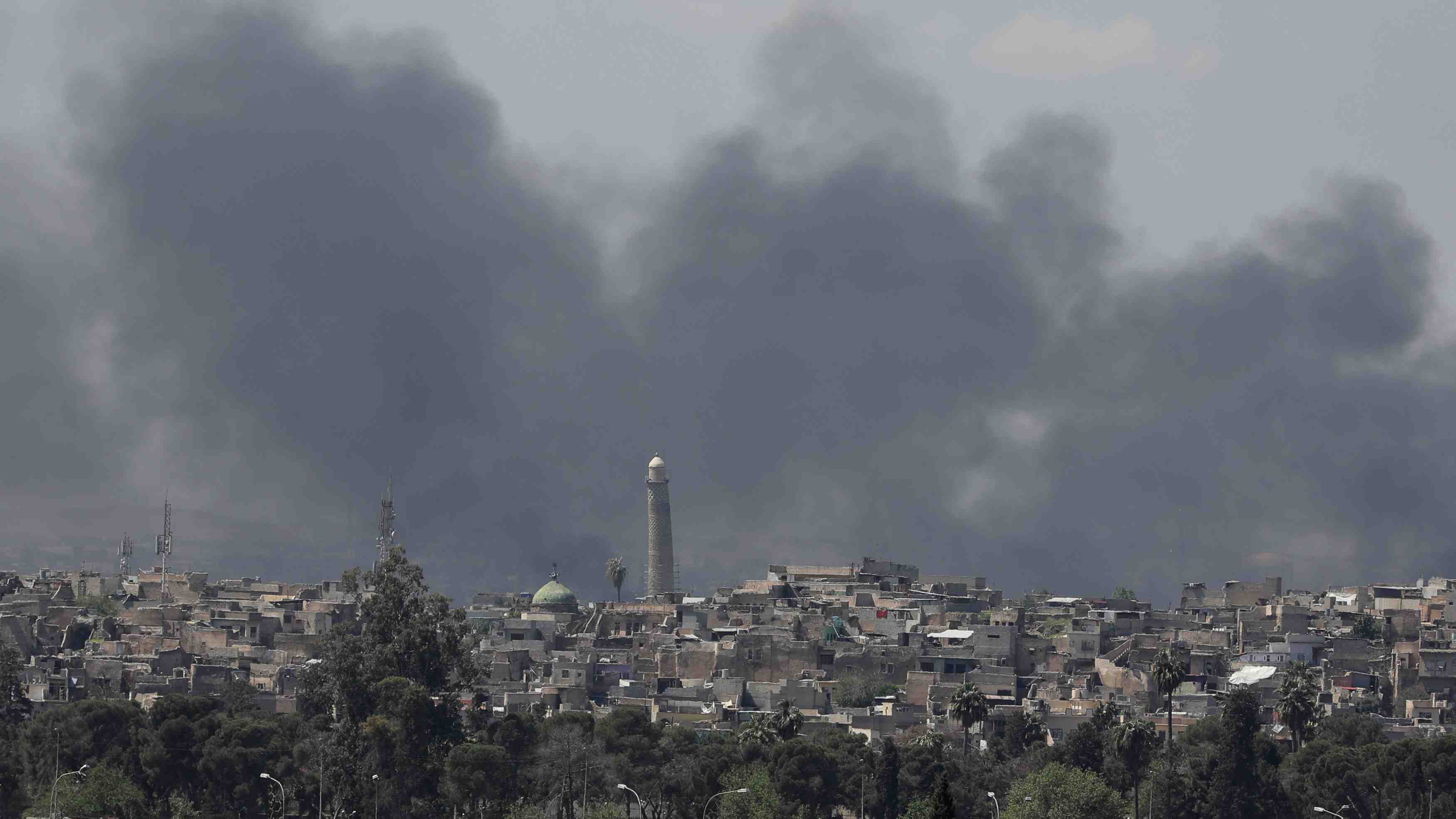 Mossoul: l'offensive dans son 7e mois