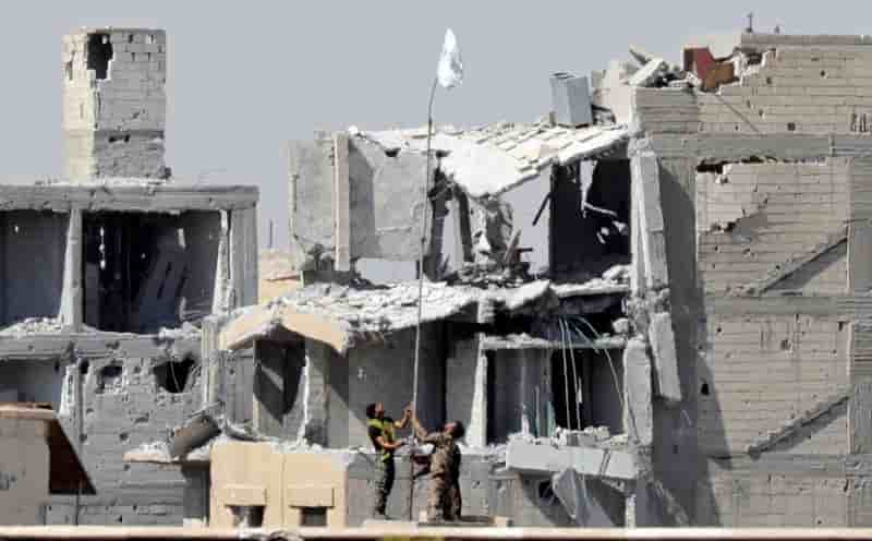 Les fds s'emparent de l'hopital de rakka en syrie