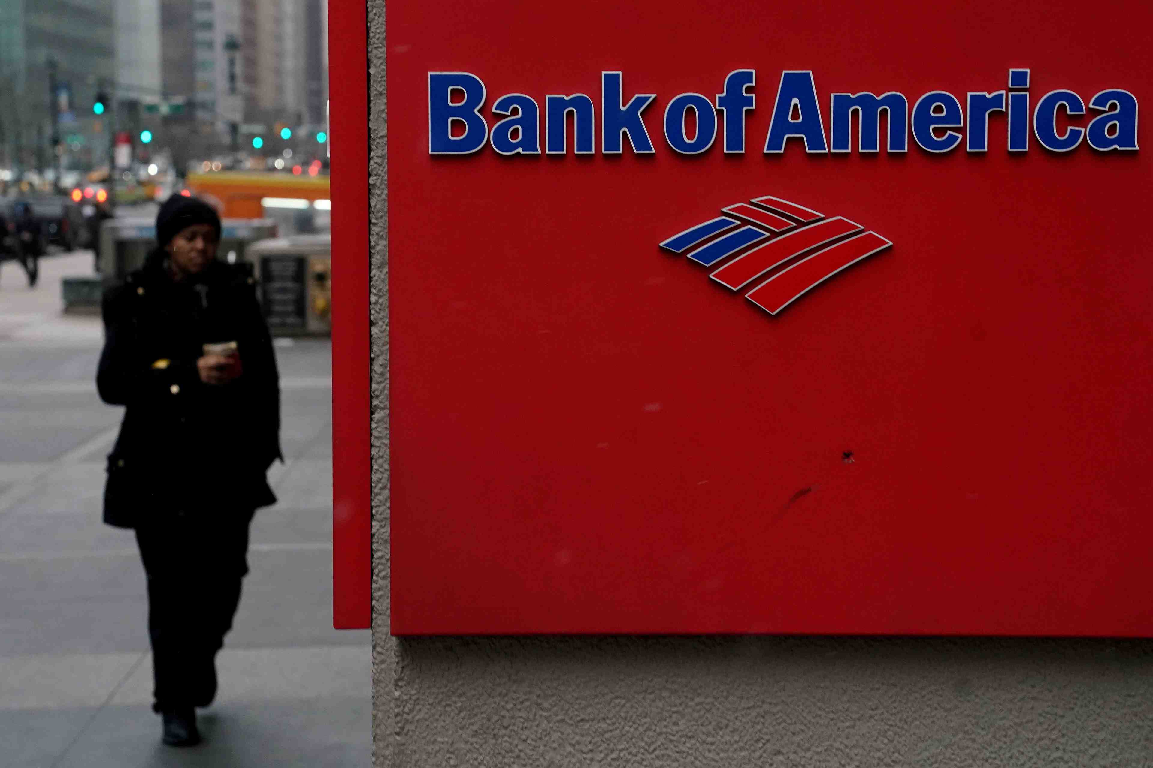 Bond des benefices de bofa au t2 mais l'activite de credit decoit