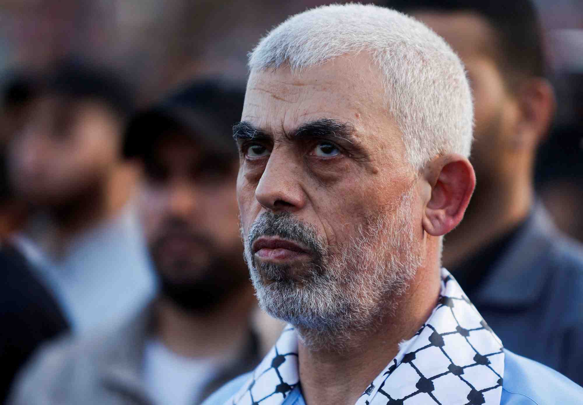 Le chef du hamas, yahya sinwar