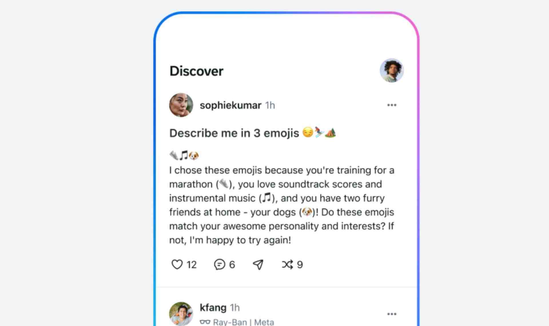 Meta AI ressemble à ChatGPT avec un volet plus social où les utilisateurs partagent leurs intéractions avec l'IA
