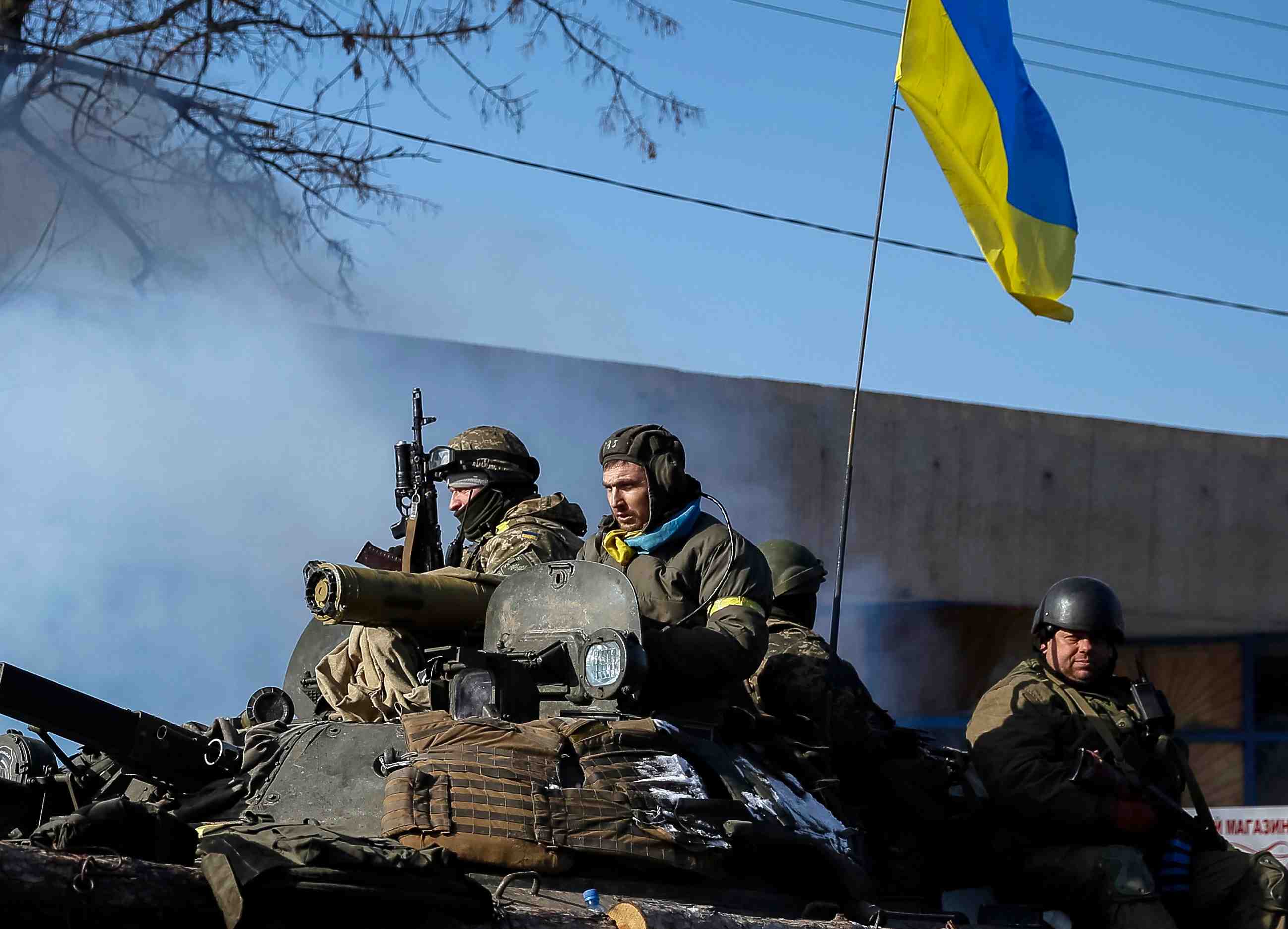 Lueur d'espoir pour l'ukraine apres l'accord conclu a minsk