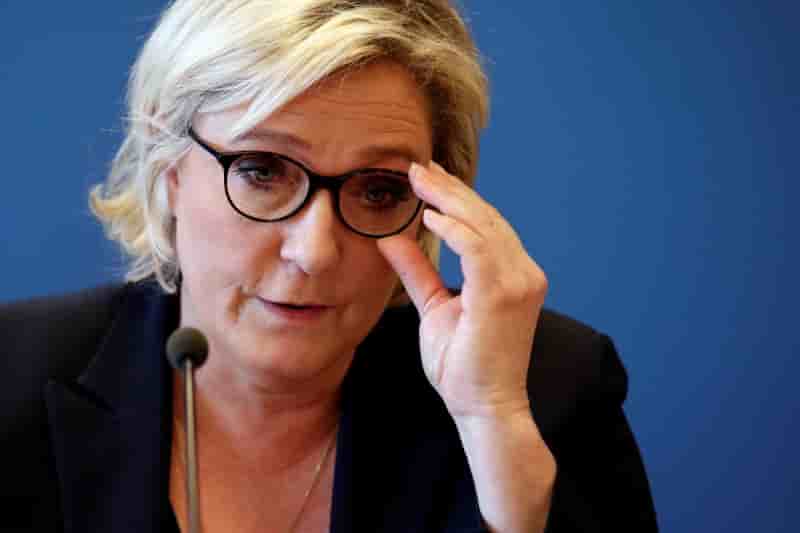 Le pen pour une liste de rassemblement aux europeennes