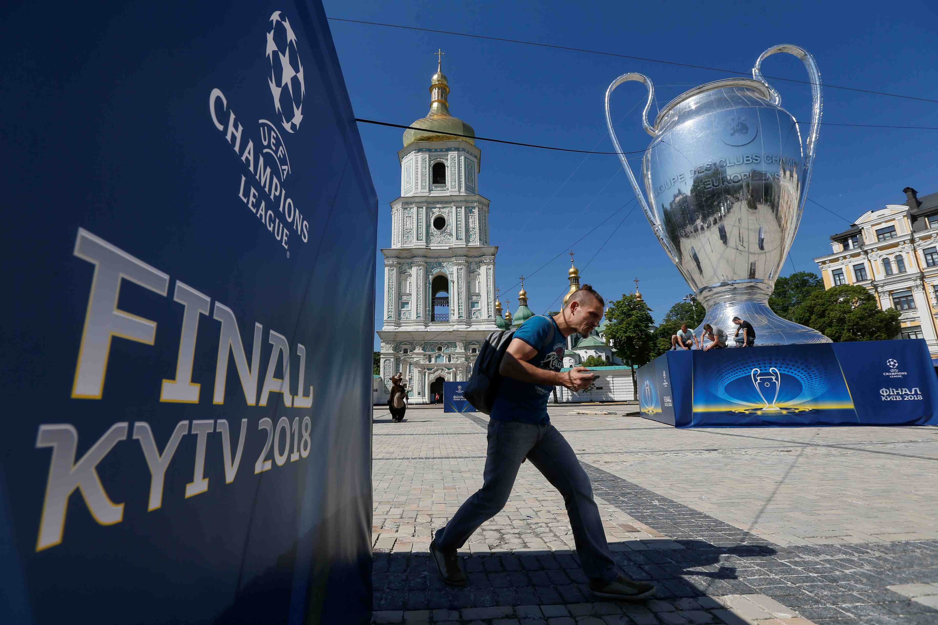 Kiev craint une cyberattaque avant la finale real-liverpool