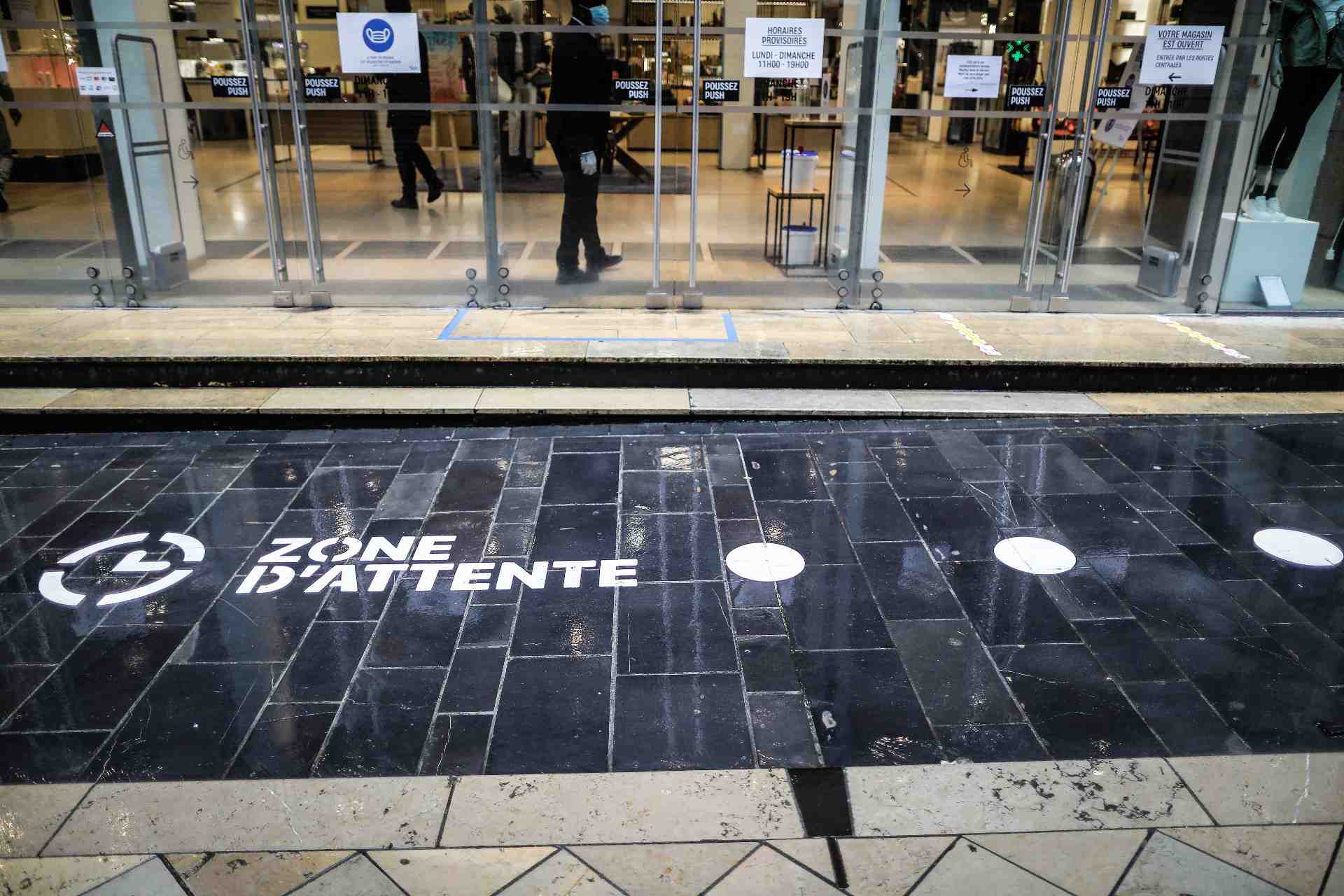 Centre-ville de Bordeaux Covid-19