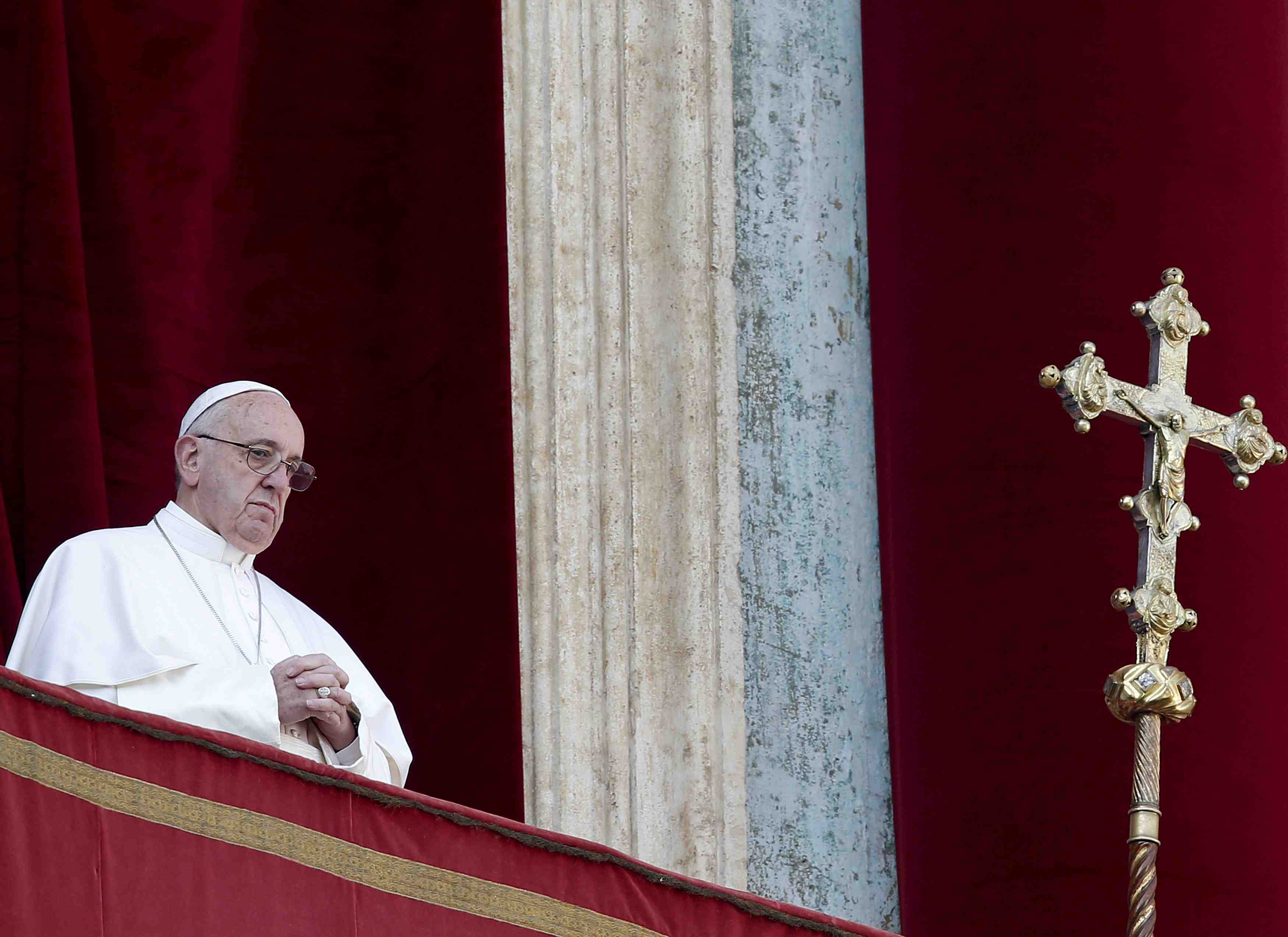 Le pape prone l'unite face aux atrocites djihadistes