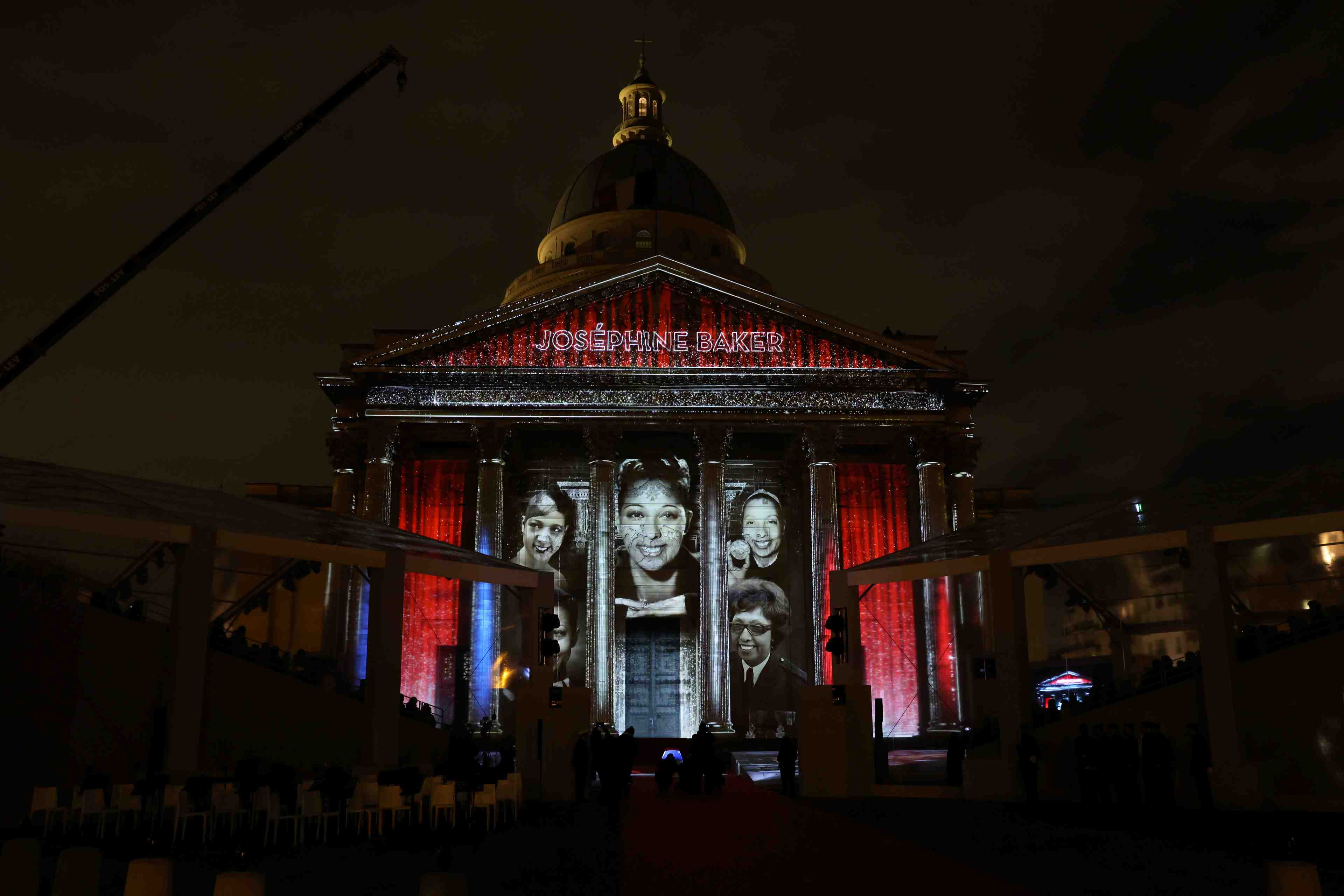 France: josephine baker, artiste et resistante, entre au pantheon