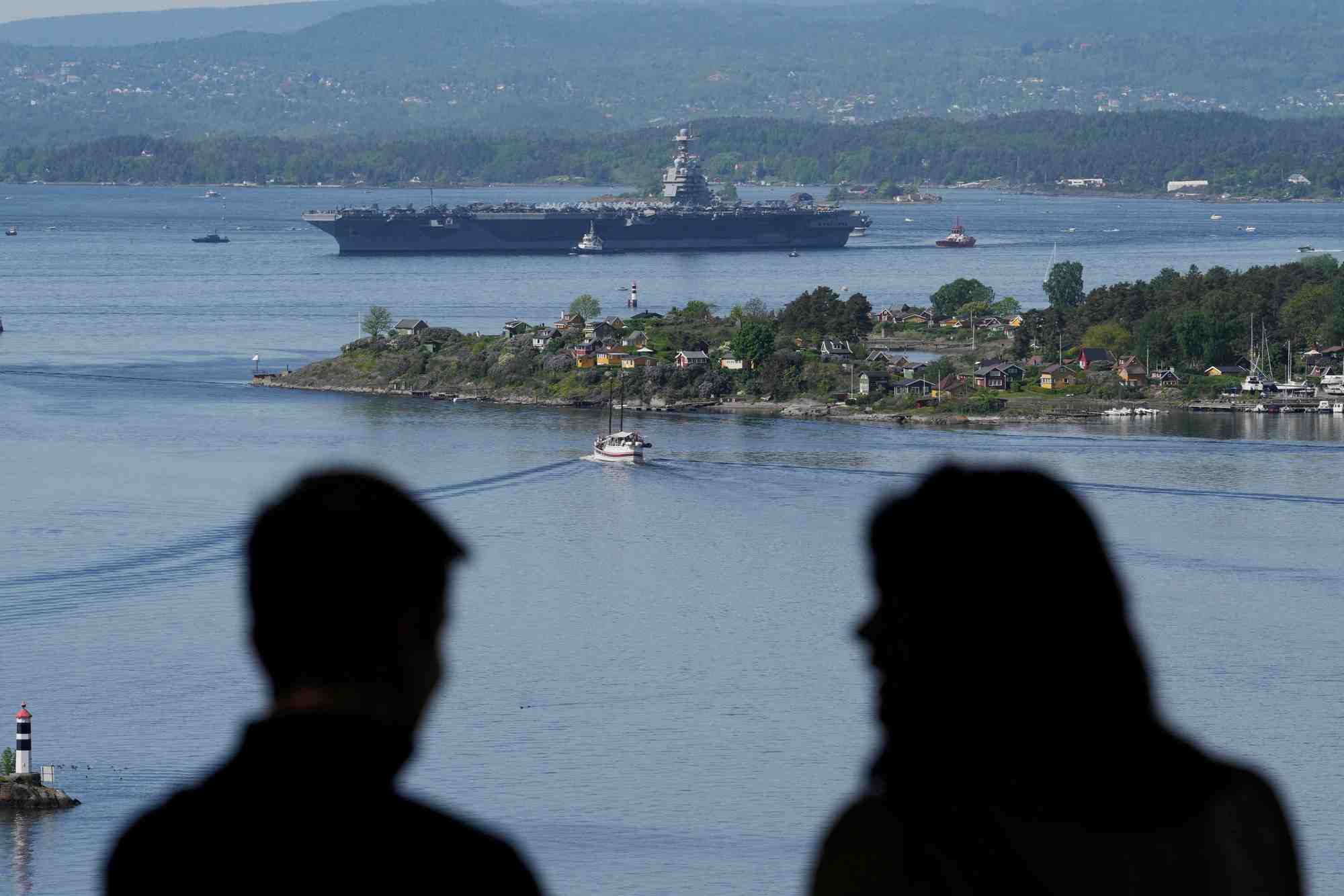 L'uss gerald r. ford a oslo