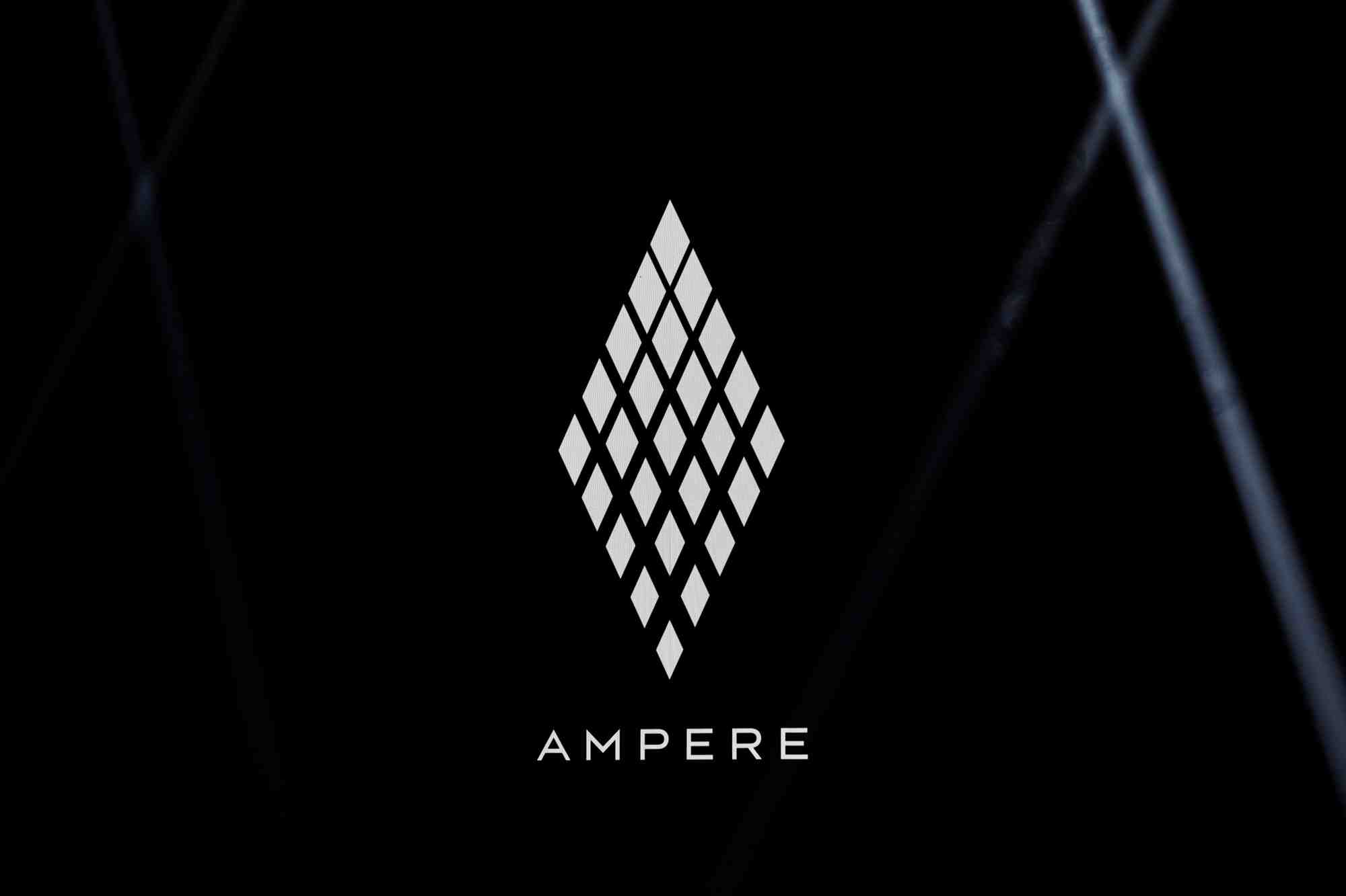 Le logo d'ampere