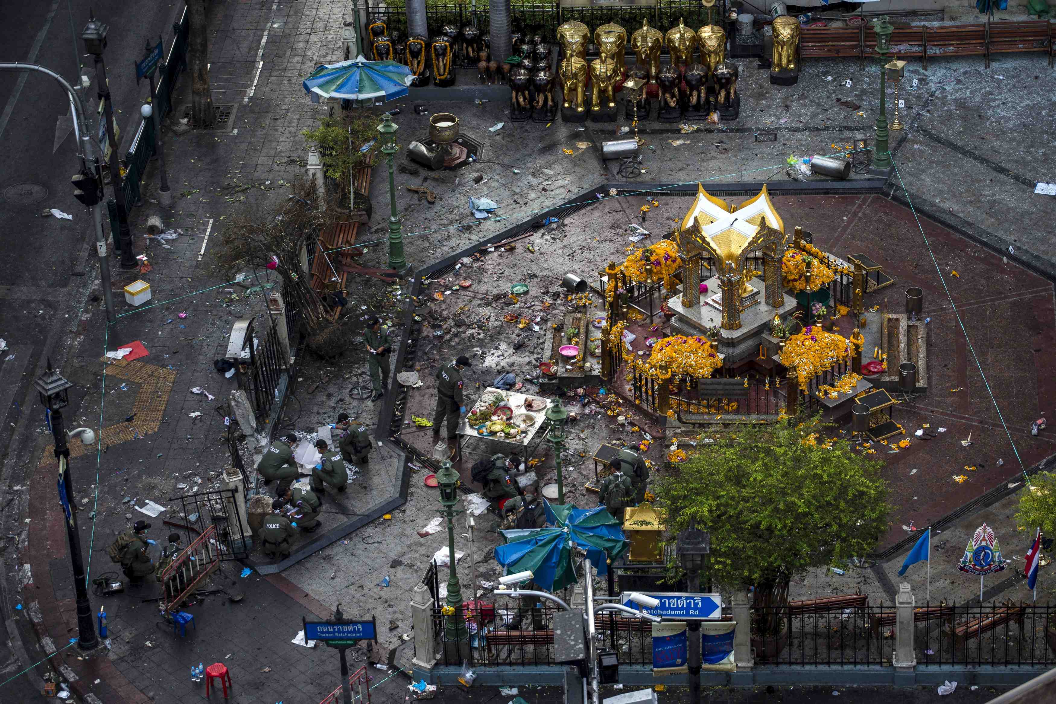 Proces des auteurs presumes de l'attentat de bangkok en aout 2015