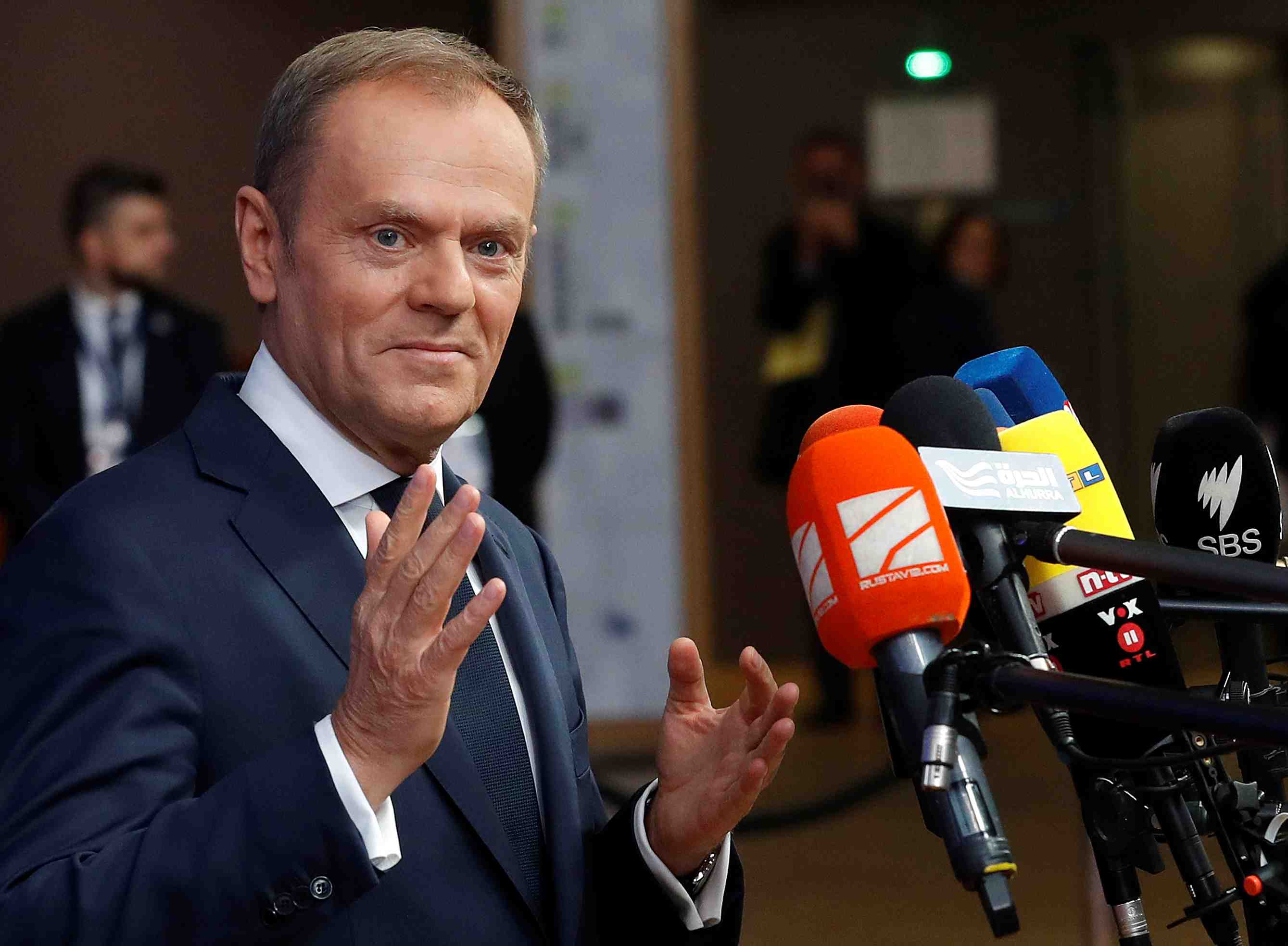 La seconde phase du brexit sera un test de l'unite de l'ue, selon tusk
