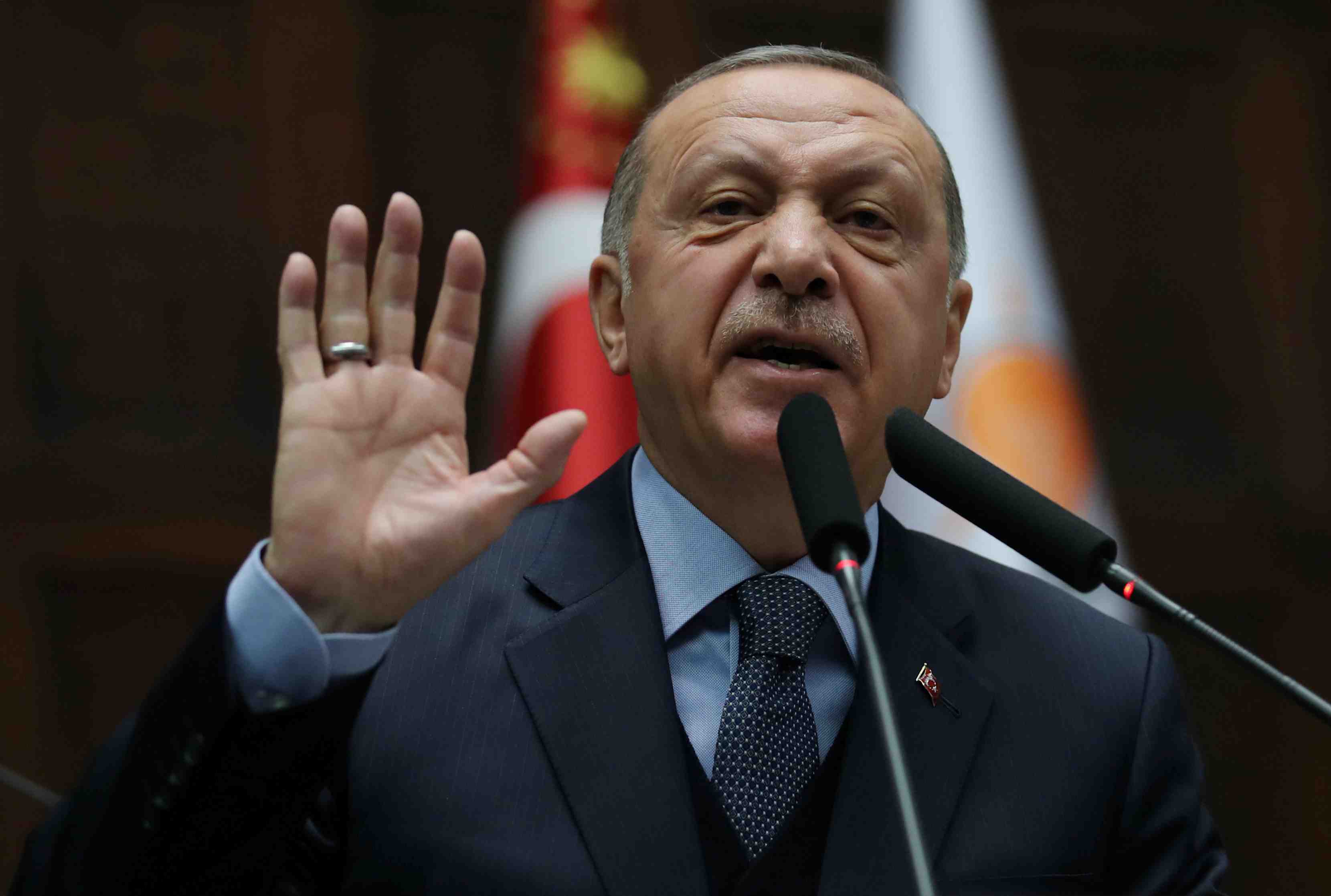 Erdogan: le combat des kurdes syriens contre l'ei est un "mensonge"