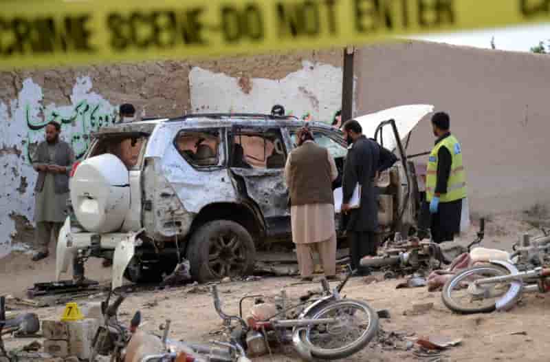 Attentat au pakistan contre le convoi du vice-president du senat