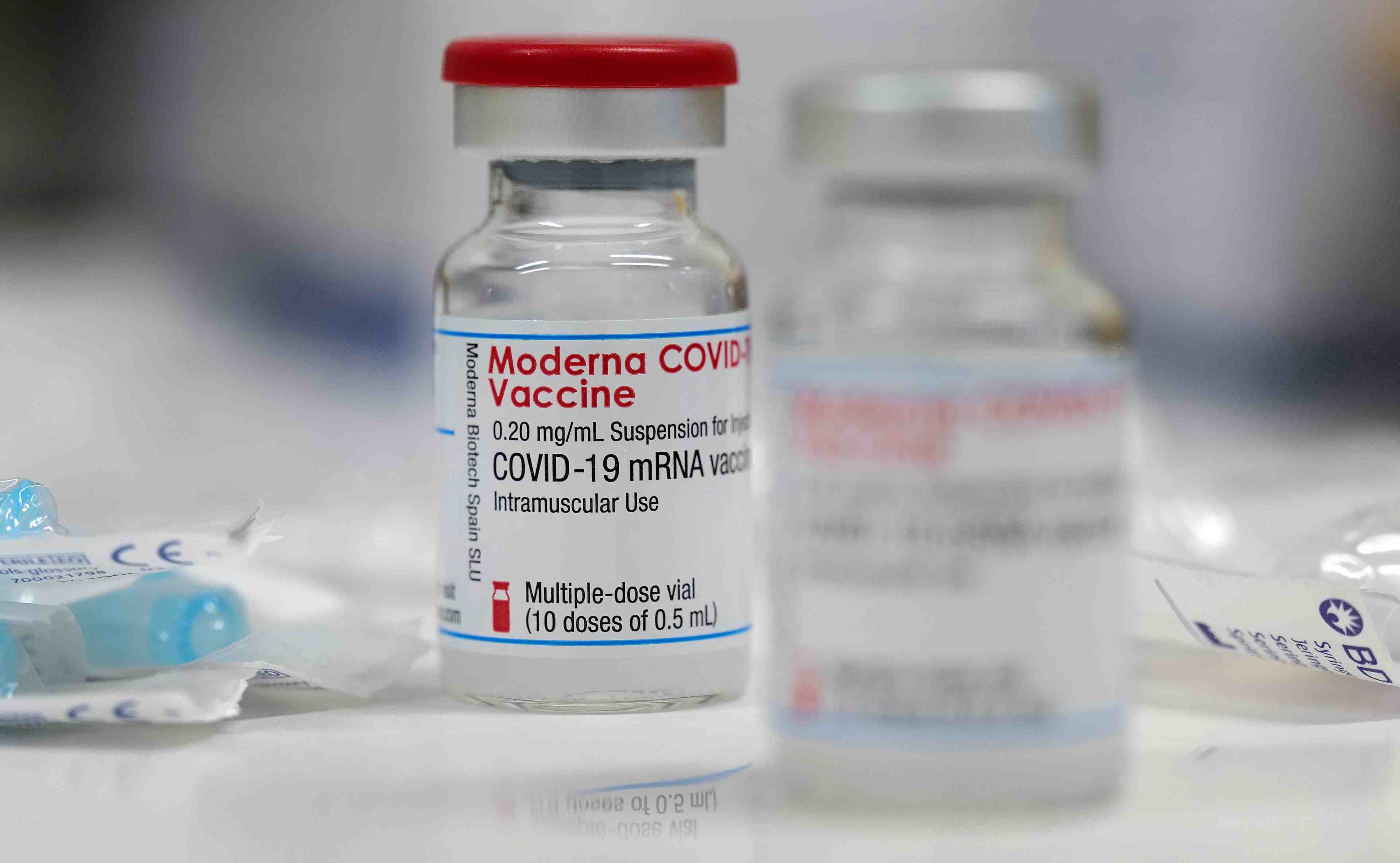 Une etude encourageante pour l'effet du vaccin moderna sur le variant delta