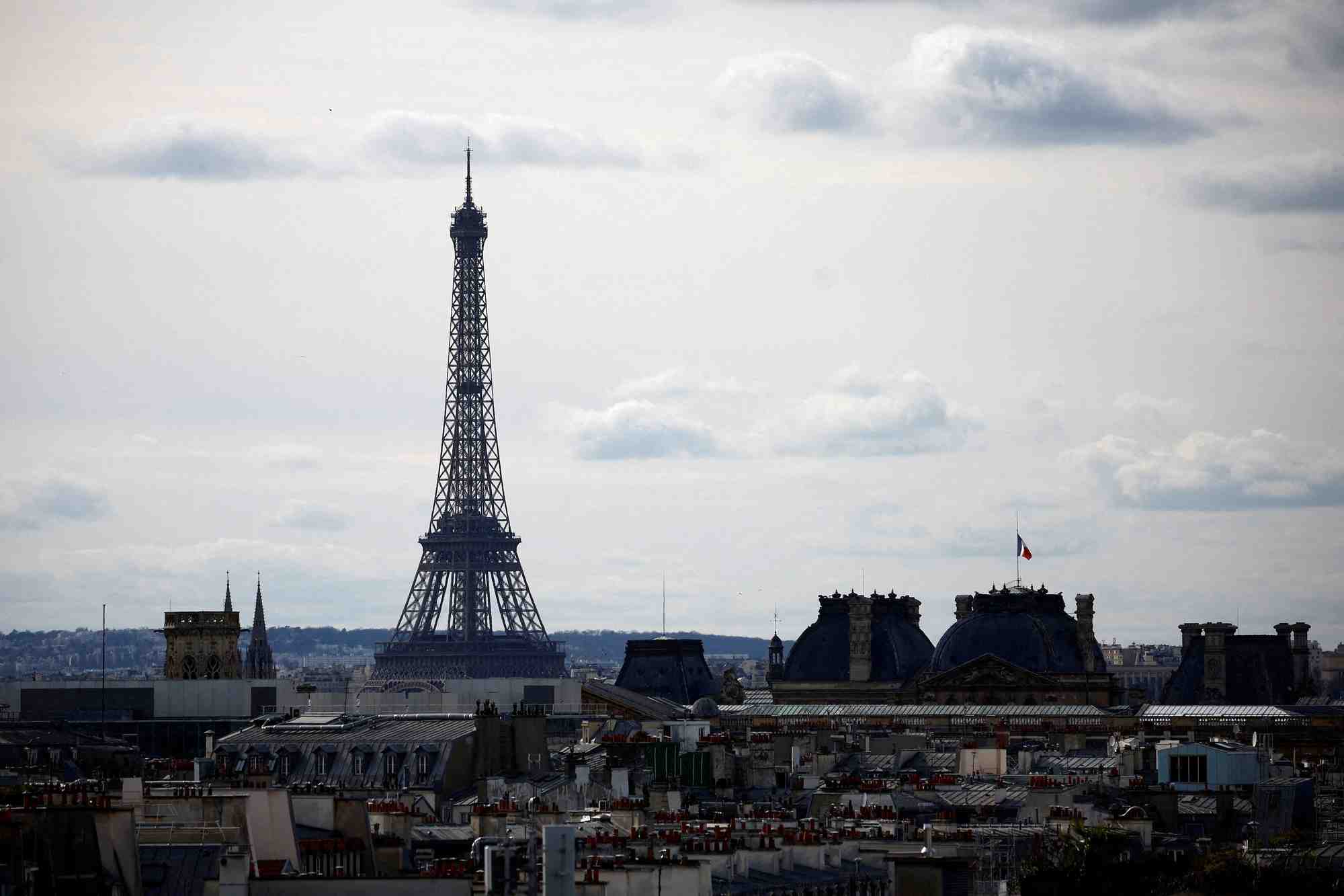 Vue generale de paris
