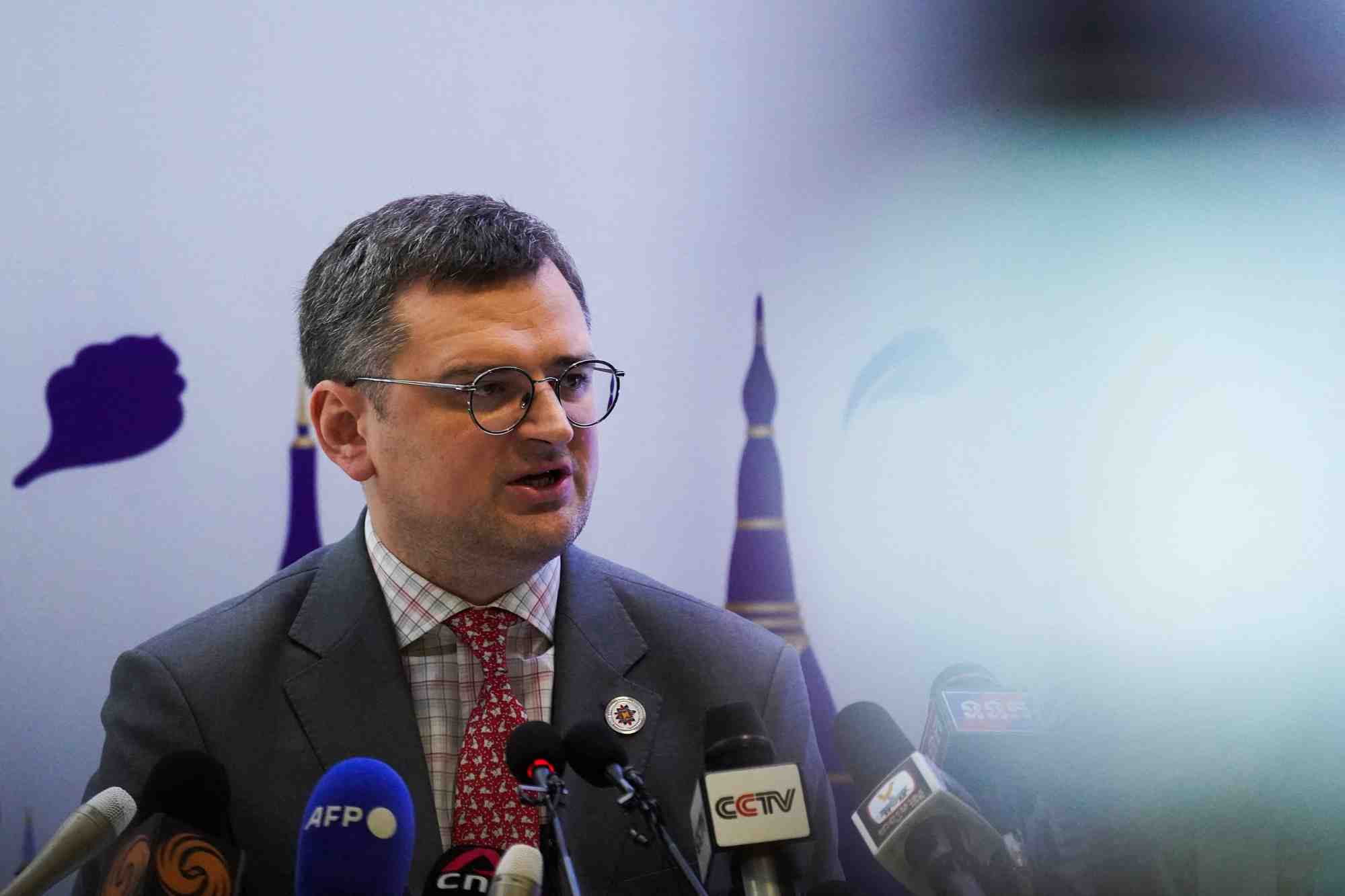 Photo du ministre ukrainien des affaires etrangeres, dmitro kouleba