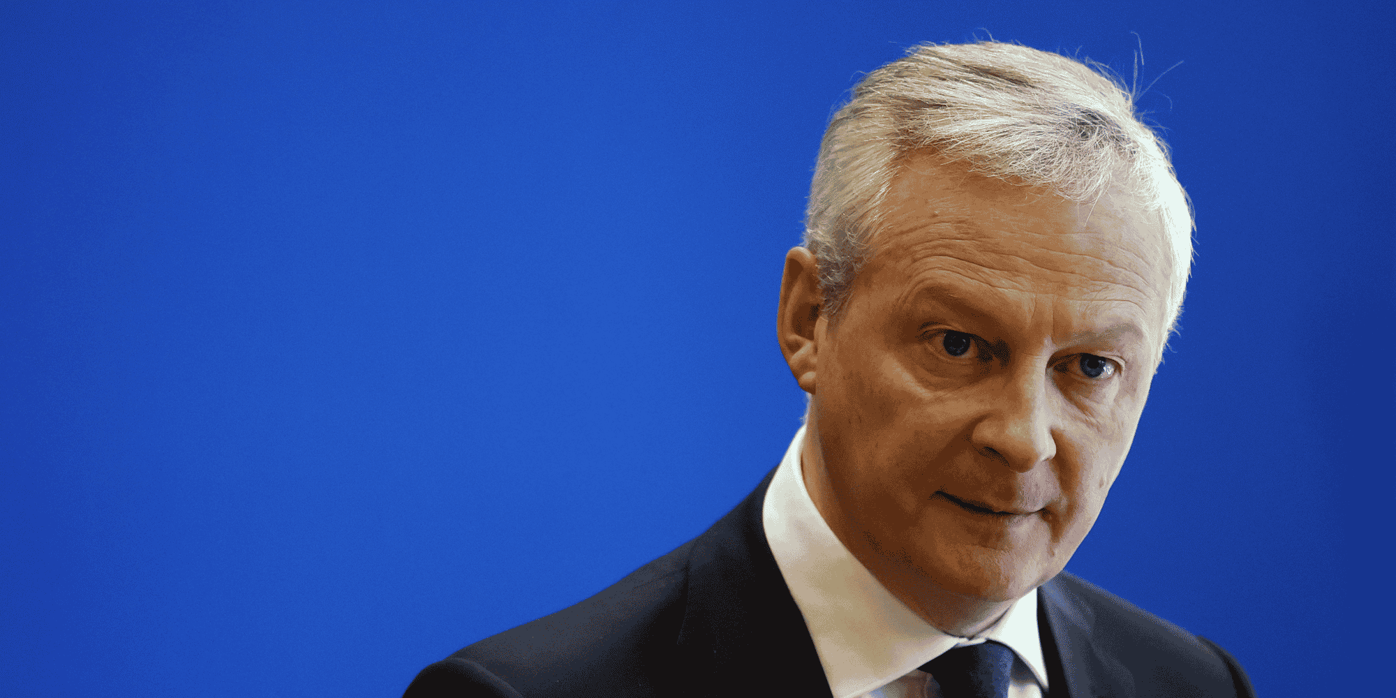 Le maire, ministre francais de l'economie et des finances a paris